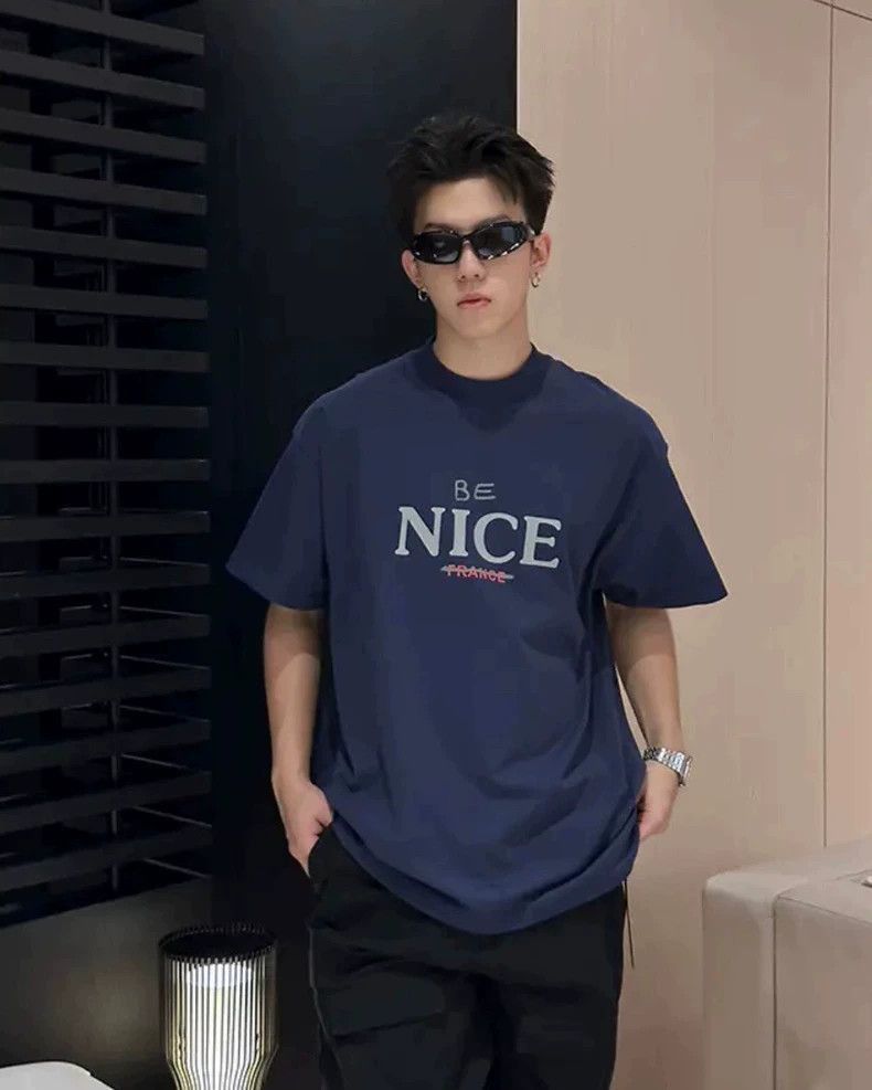 Balenciaga Balenciaga Be Nice Short Sleeve T Size US M / EU 48-50 / 2 - 9 Thumbnail