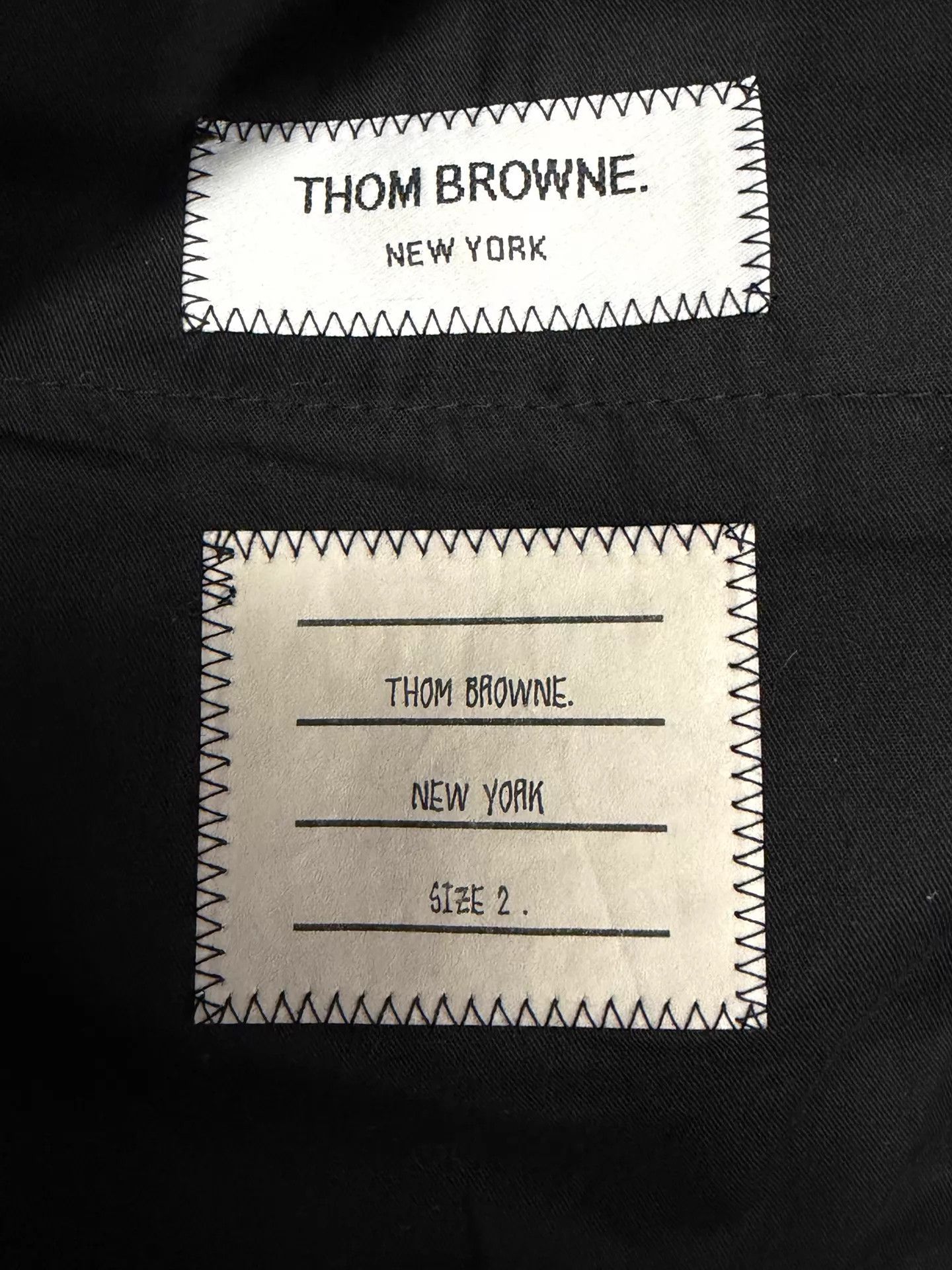 Thom Browne Thom Browne Navy Gold Button Wool Trousers Slim Size 2 Size US 32 / EU 48 - 5 Thumbnail