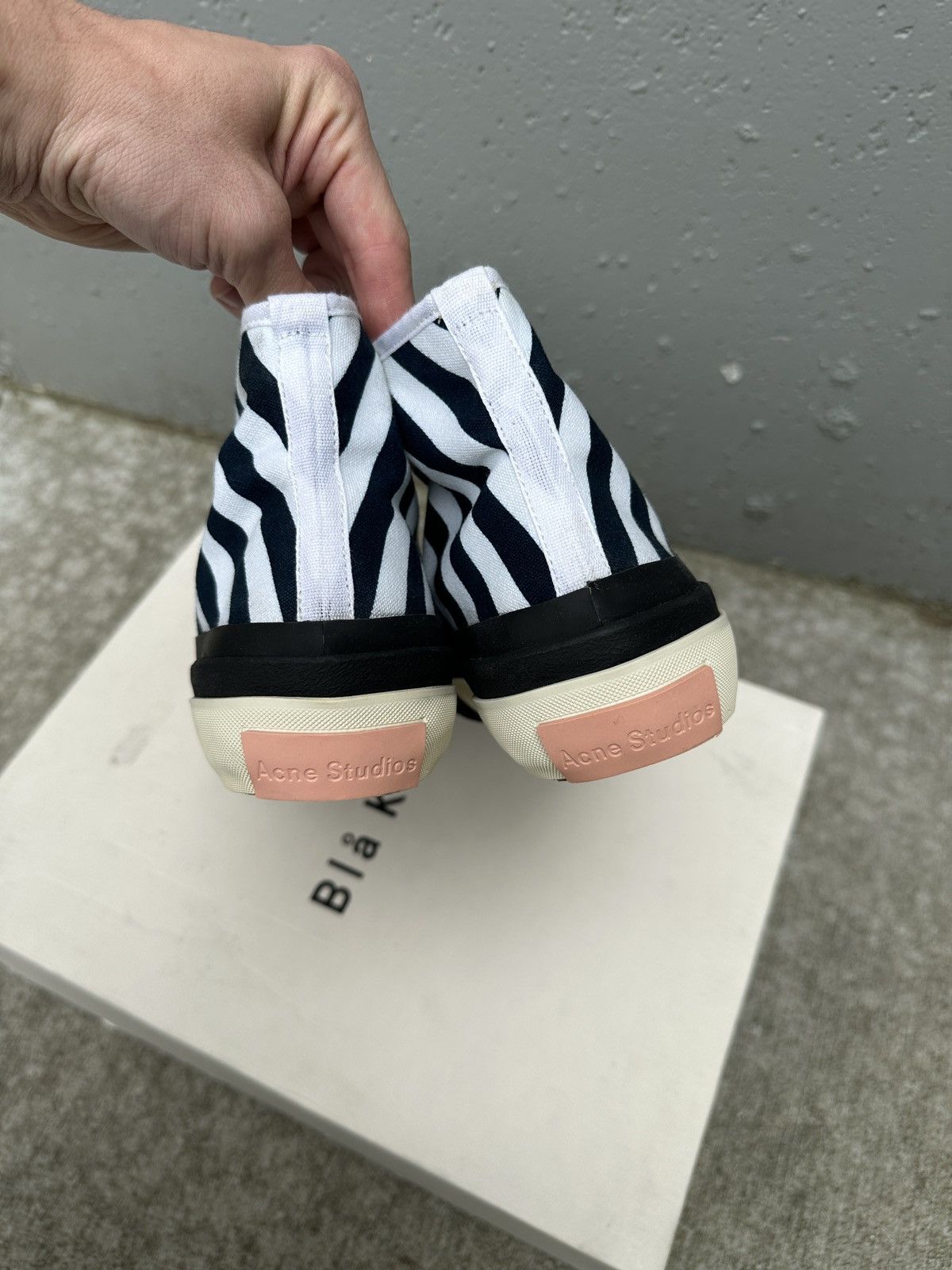 Acne Studios Bla Konst Canvas Sneaker Size US 7 / EU 40 - 5 Thumbnail