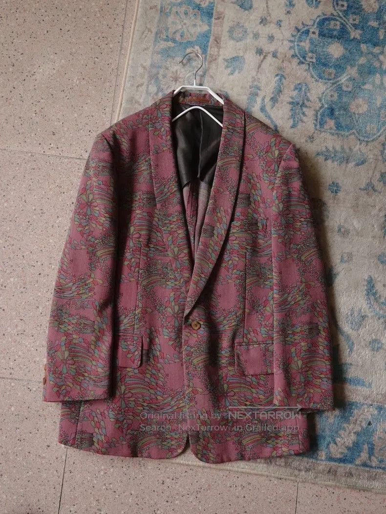 Comme des Garcons Comme Des Garcons Iridescent Patterned Blazer Size US M / EU 48-50 / 2 - 1 Thumbnail