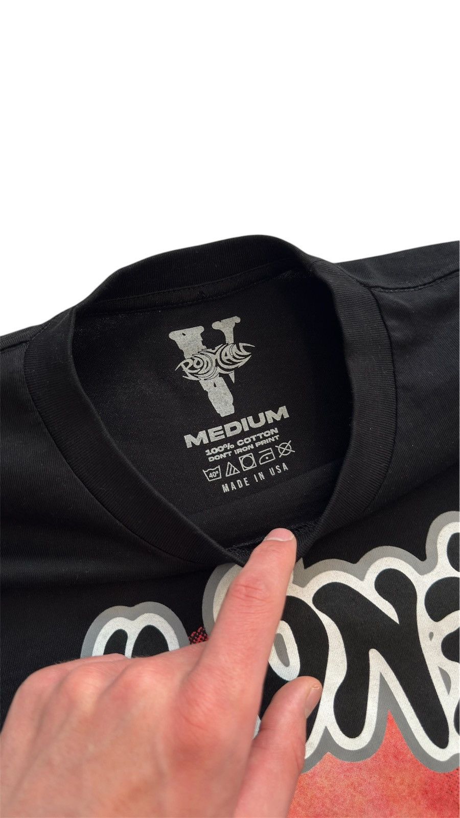Vlone Vlone T-shirt Dennis Rodman Logo Size US M / EU 48-50 / 2 - 3 Thumbnail