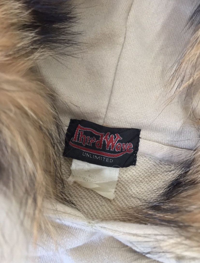 Japanese Brand Tribal Dragon LGB If Six Was Nine Style Faux Fur Zip Hoodie Size US L / EU 52-54 / 3 - 6 Thumbnail