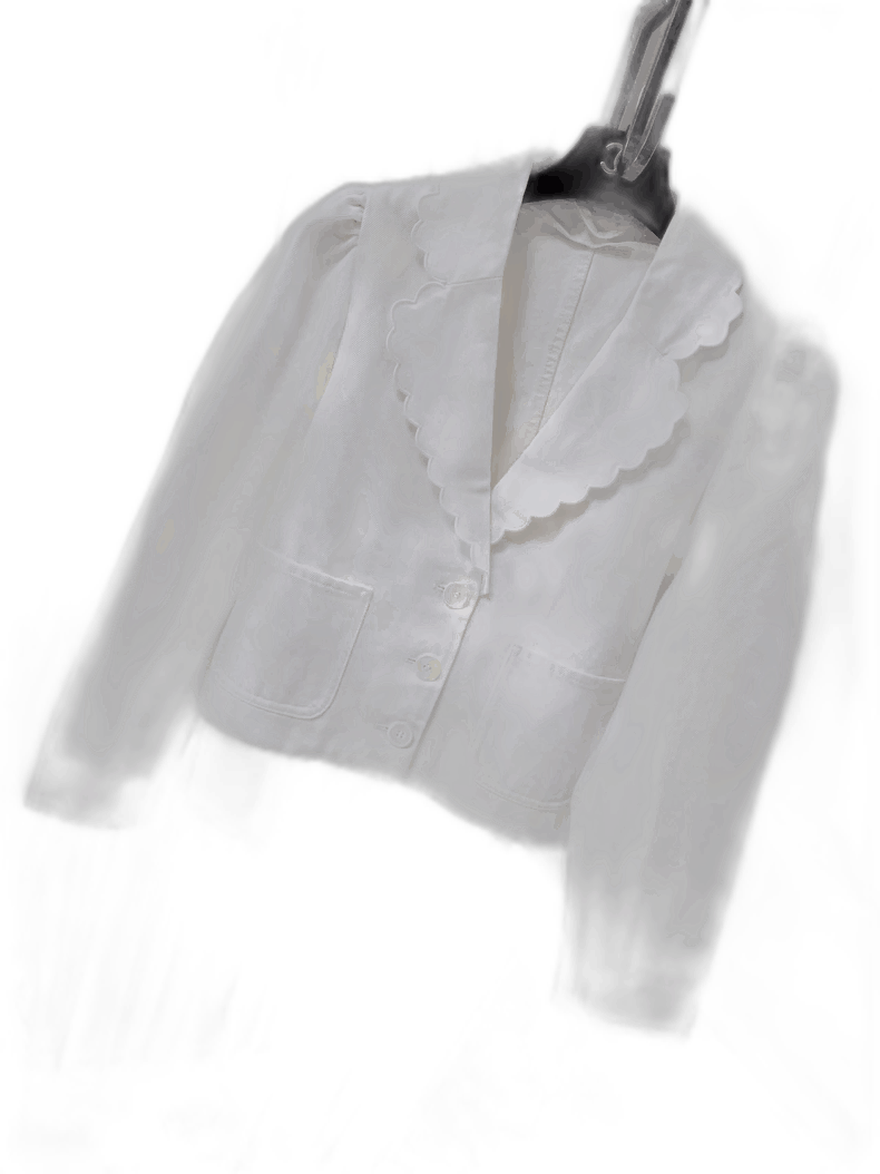 Prada Miu Miu Doll Collar Suit Jacket Size M / US 6-8 / IT 42-44 - 1 Thumbnail