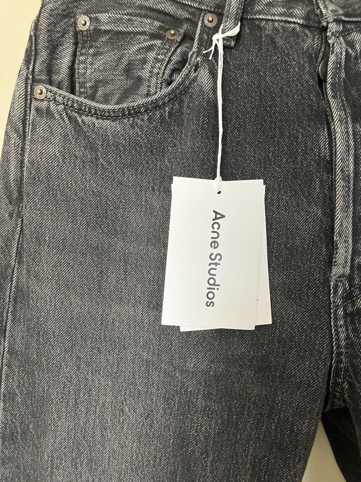 Acne Studios Acne Studios 2021m Black Jeans 29/30 Size US 29 - 2 Thumbnail
