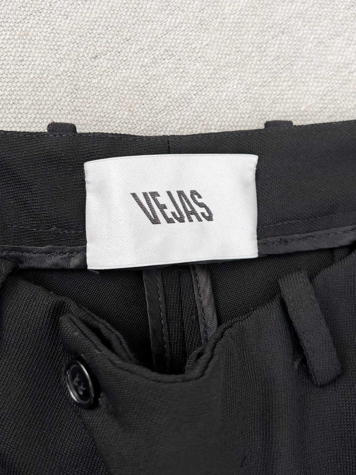 Other Vejas Asymmetric Cascading Wool Trousers Size 26" / US 2 / IT 38 - 5 Thumbnail