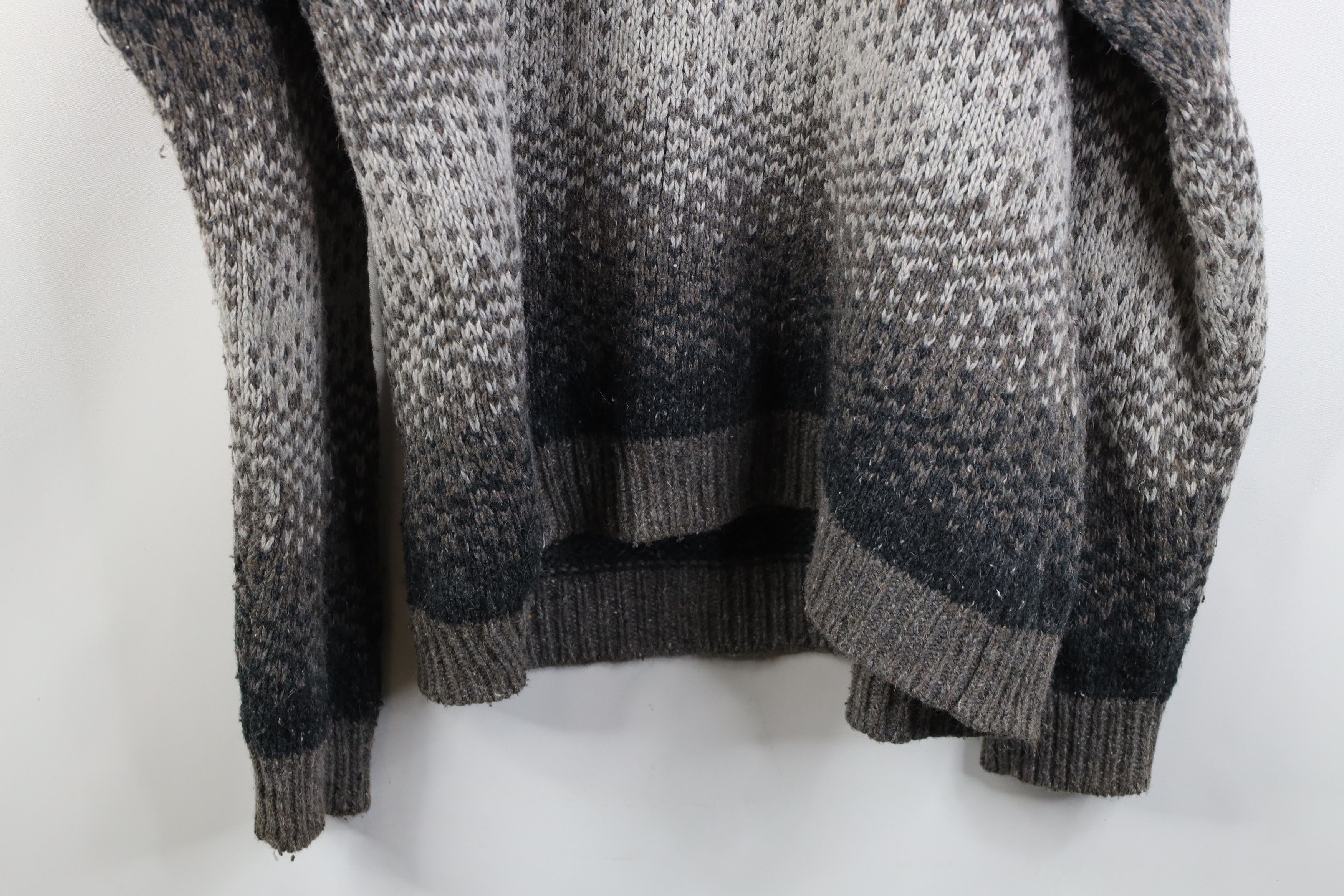Vintage Vintage 90s Streetwear Angora Blend Knit Crewneck Sweater Size US L / EU 52-54 / 3 - 11 Thumbnail