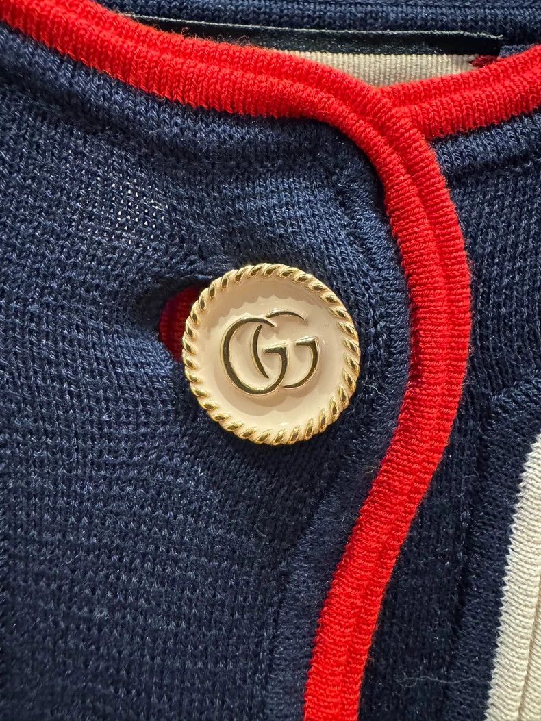 Gucci GucciBorderless Overture Series Knitted Cardigan jacket 250 Size US XS / EU 42 / 0 - 2 Thumbnail
