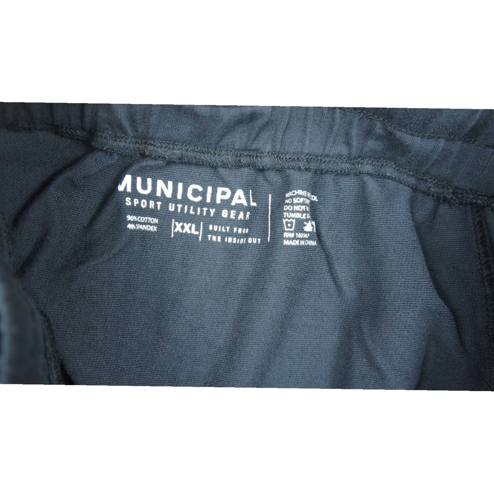 Vintage MUNICIPAL Sport Utility Gear Jogger Sweatpants Mens XXL Gray Cotton Spandex Pants Size US 39 - 5 Thumbnail