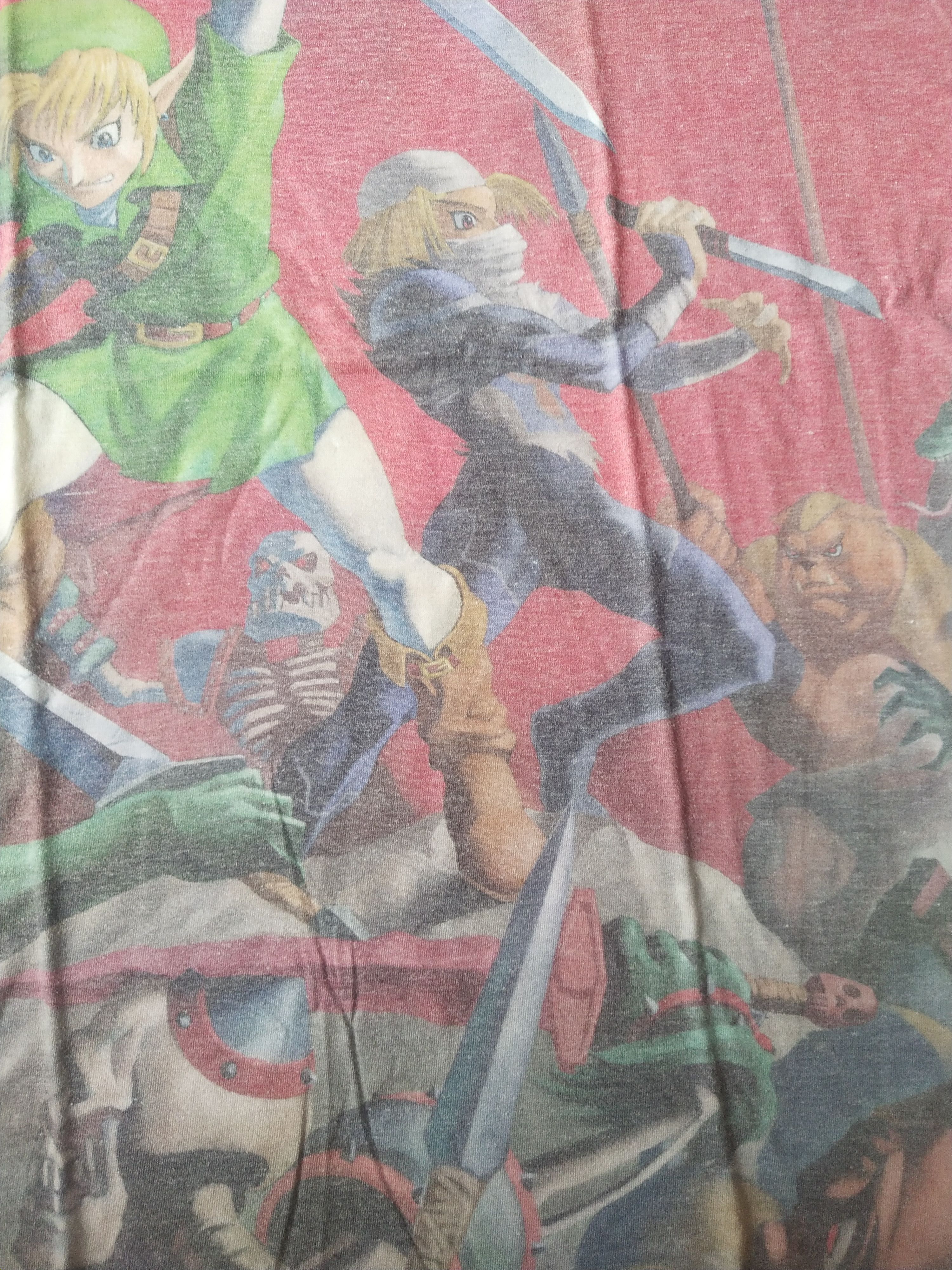 Nintendo The Legend of Zelda Ocarina of Time 3D AOP Game Tee Size US M / EU 48-50 / 2 - 4 Thumbnail