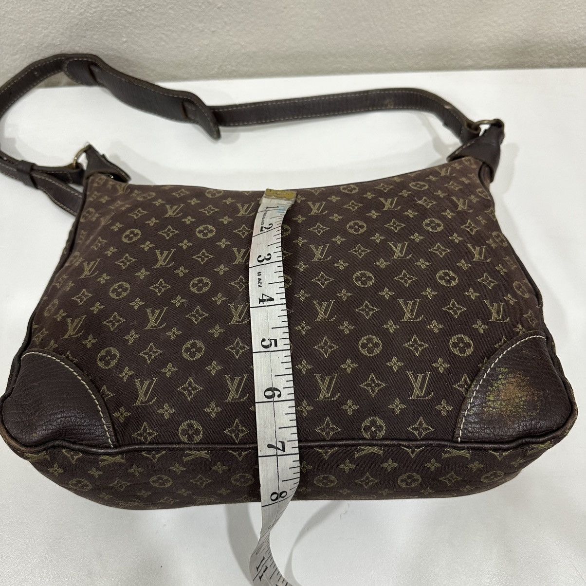 Louis Vuitton ‼️LASTDROP‼️ LOUIS VUITTON MINI LIN BOULOGNE SHOULDER HOBO BAG Size ONE SIZE - 9 Thumbnail