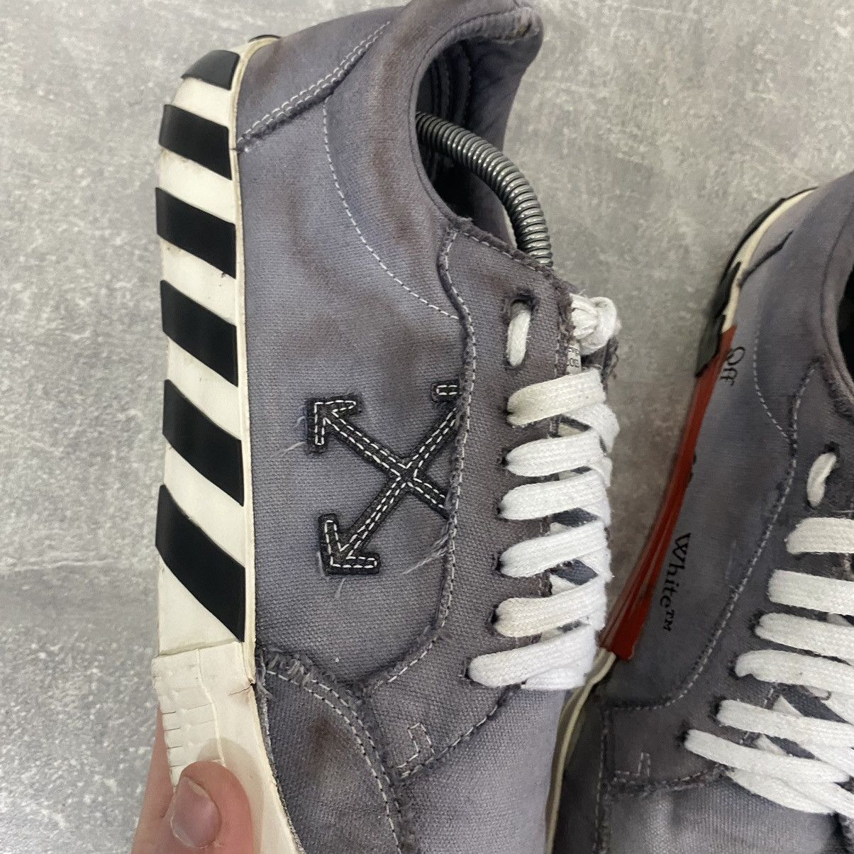 Off-White Off White Sneakers Low Top Vulcanized Size US 10 / EU 43 - 4 Thumbnail