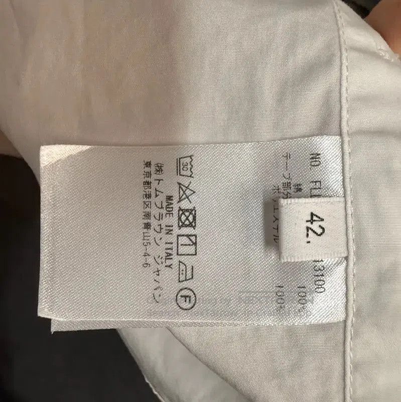 Thom Browne Thom Browne White Cotton Women's T-Shirt . Size M / US 6-8 / IT 42-44 - 4 Thumbnail