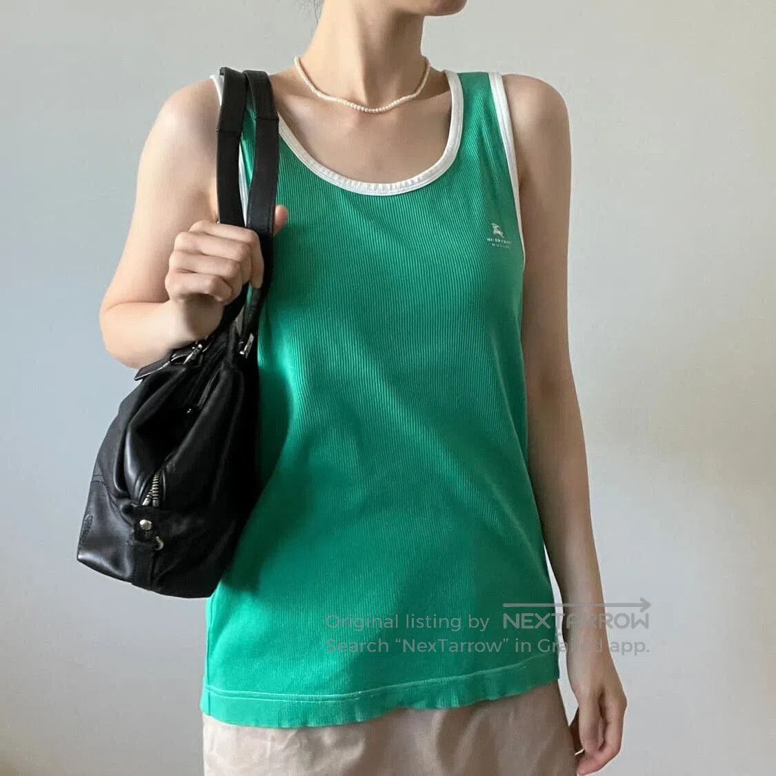 Burberry Burberry Vintage Tiffany Blue Vest. Size L / US 10 / IT 46 - 4 Thumbnail