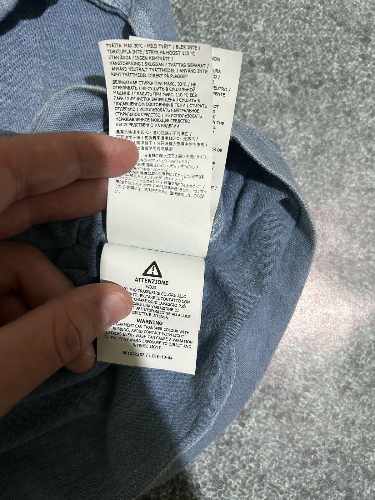 Massimo Osti × Stone Island POLO STONE ISLAND Size US M / EU 48-50 / 2 - 7 Thumbnail