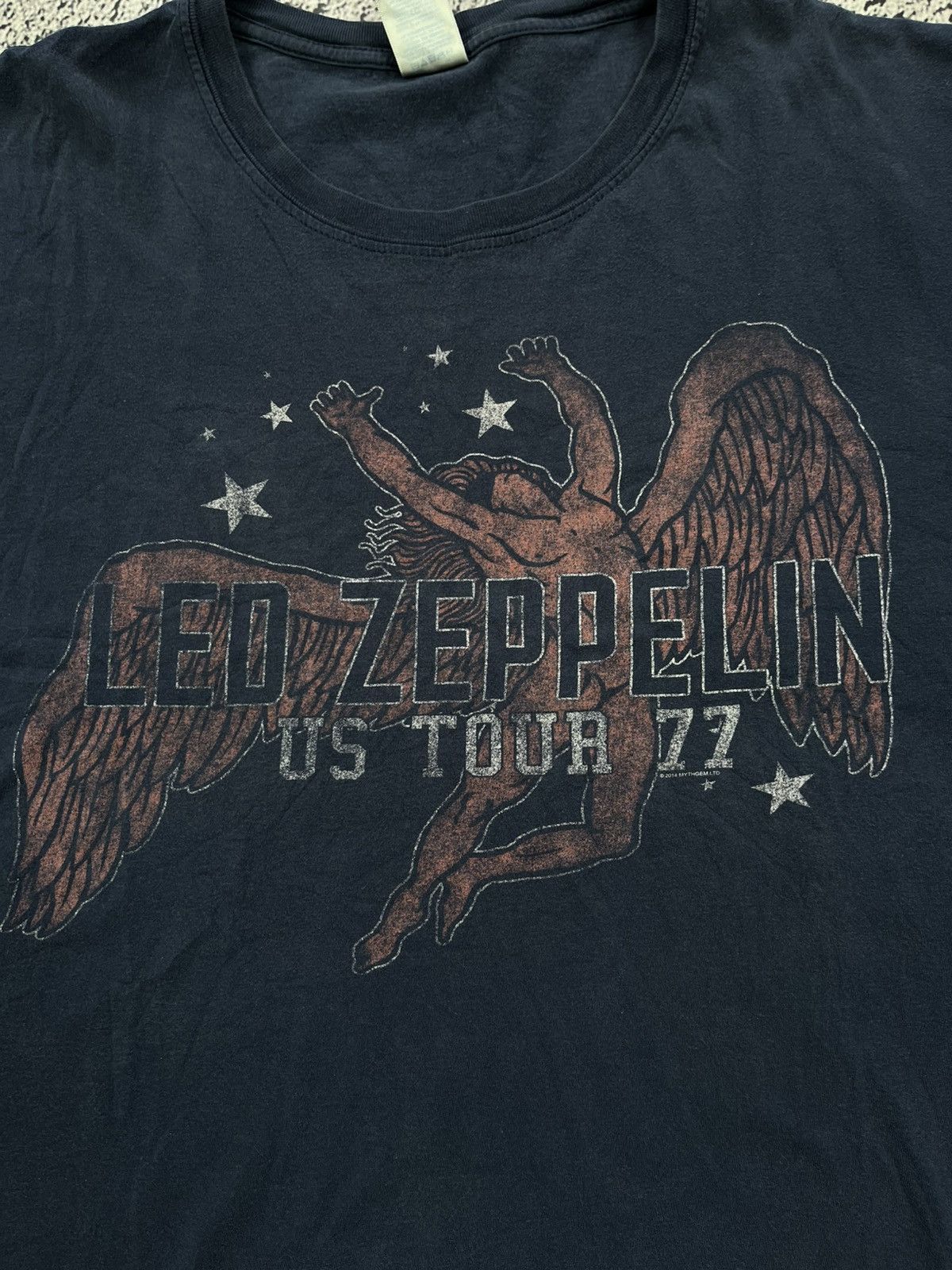 Led Zeppelin Vintage Y2K Led Zeppelin 77 Tour concert tee size XL Size US XL / EU 56 / 4 - 3 Thumbnail