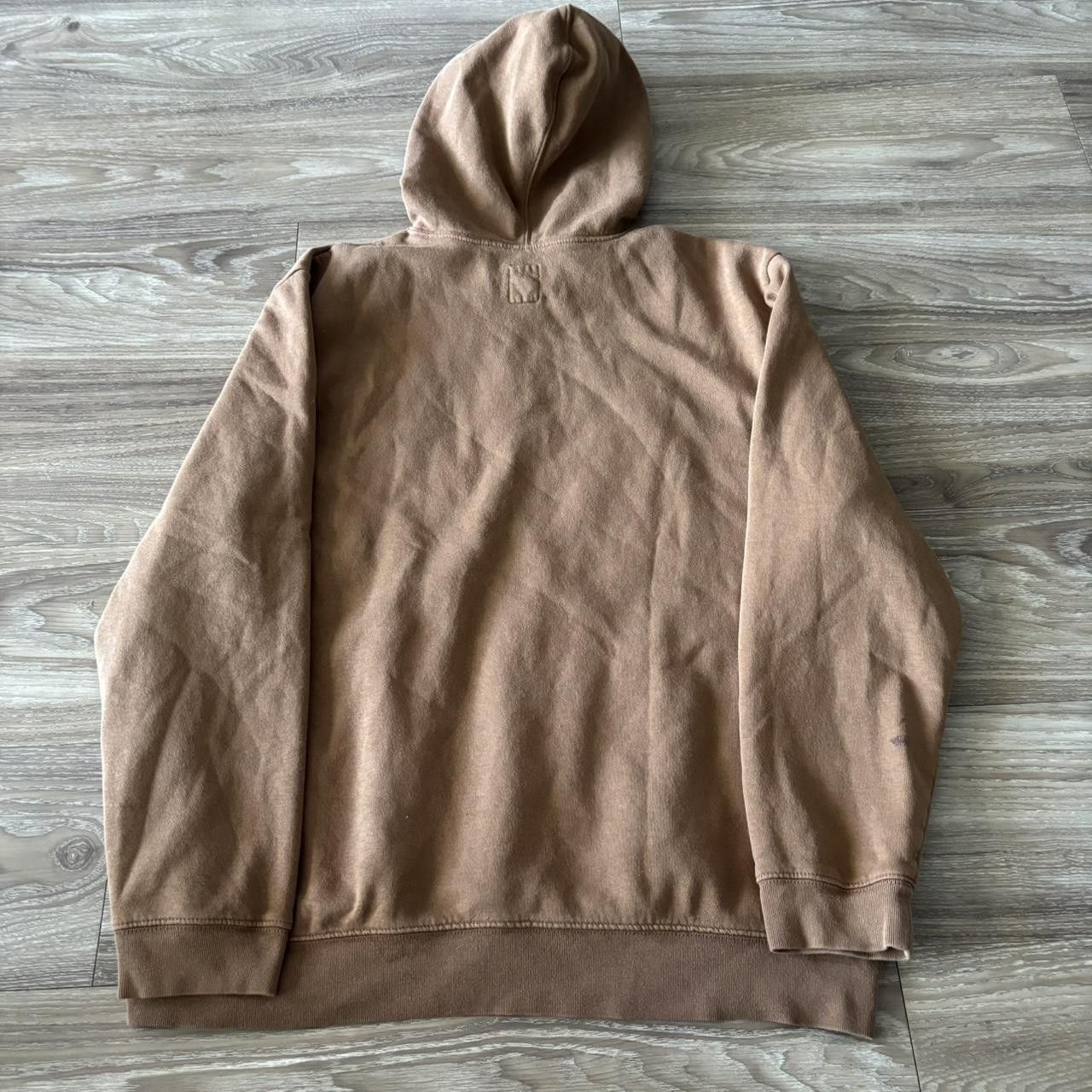 Gap Crazy Vintage Y2K/2000s Light Brown Gap Spellout Streetwear Hoodie! Size XL Size US XL / EU 56 / 4 - 7 Thumbnail