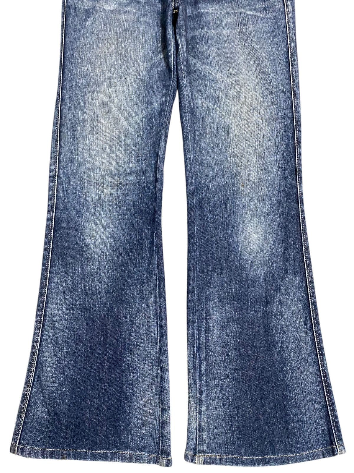Levi's Levis Lady Style Flare Blue Wash Soft Jeans Size 32" / US 10 / IT 46 - 5 Thumbnail