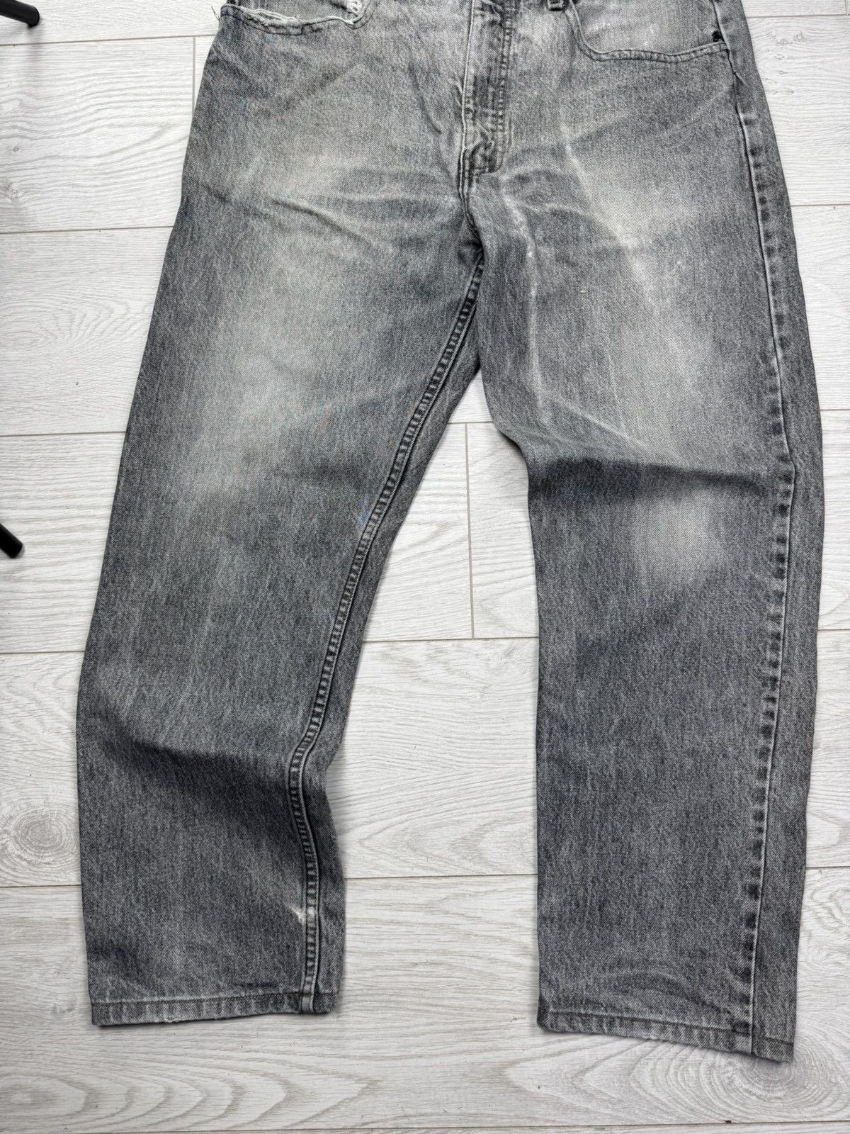 Levi's × Vintage Vintage 90s Levis Orange Tab Distressed Denim Pant Jeans Size US 36 / EU 52 - 8 Thumbnail