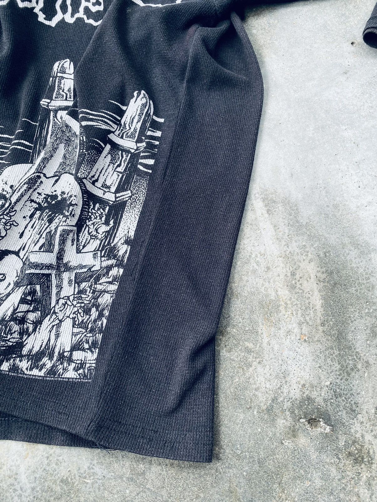 Band Tees Vintage Misfits Pushead Thermal Long Sleeve - Altered Size US S / EU 44-46 / 1 - 13 Thumbnail