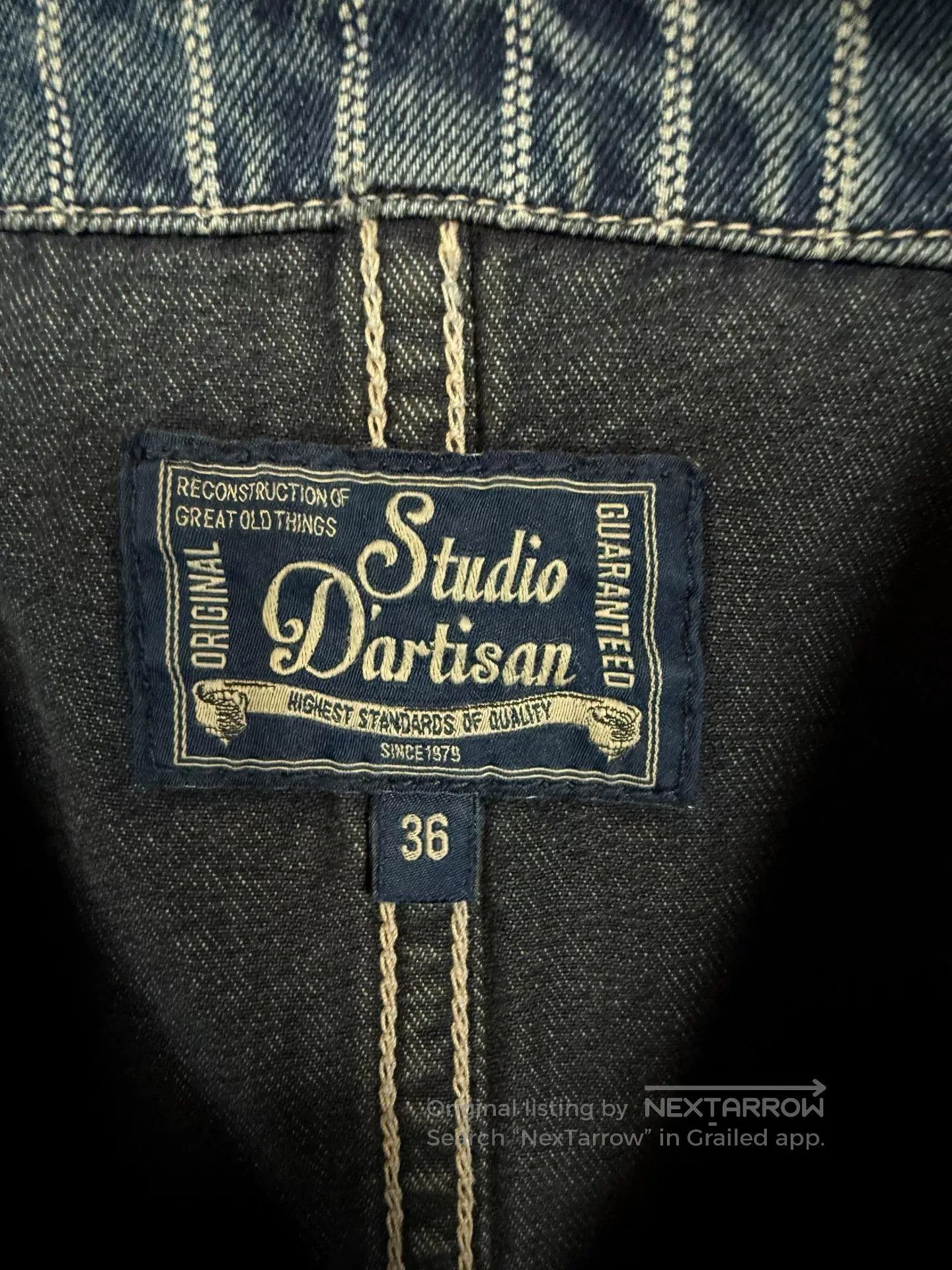 Studio D'Artisan Studio D'artisan Wabash Vest 36. Size US M / EU 48-50 / 2 - 3 Thumbnail