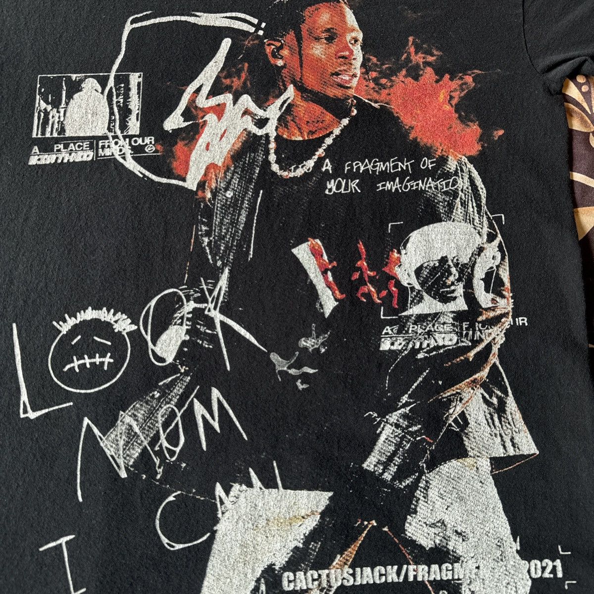 Los Angeles Apparel Artficl Travis Scott Streetwear Oversized Screenprinted Tee Size US L / EU 52-54 / 3 - 2 Thumbnail