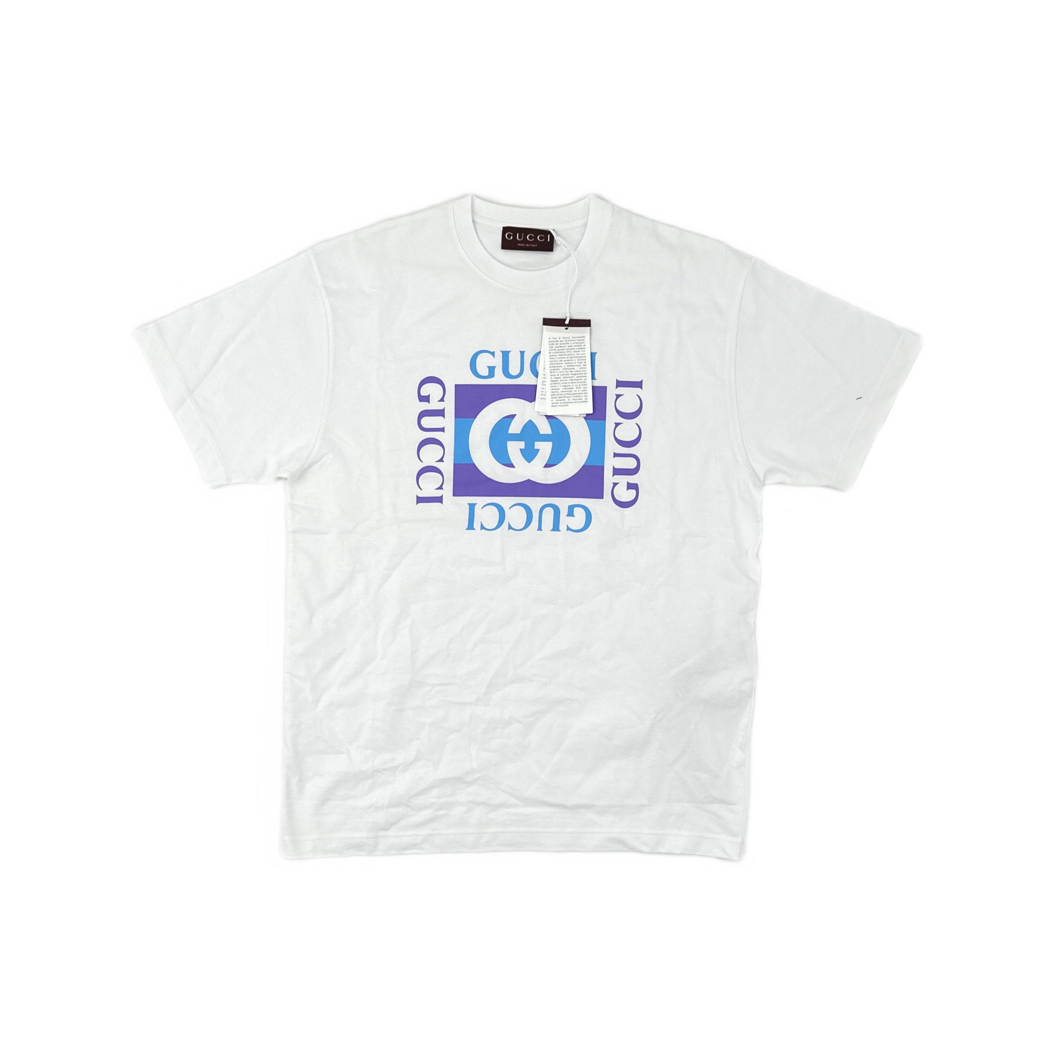 Gucci Gucci Logo Print T-Shirt Size M Size M / US 6-8 / IT 42-44 - 1 Thumbnail