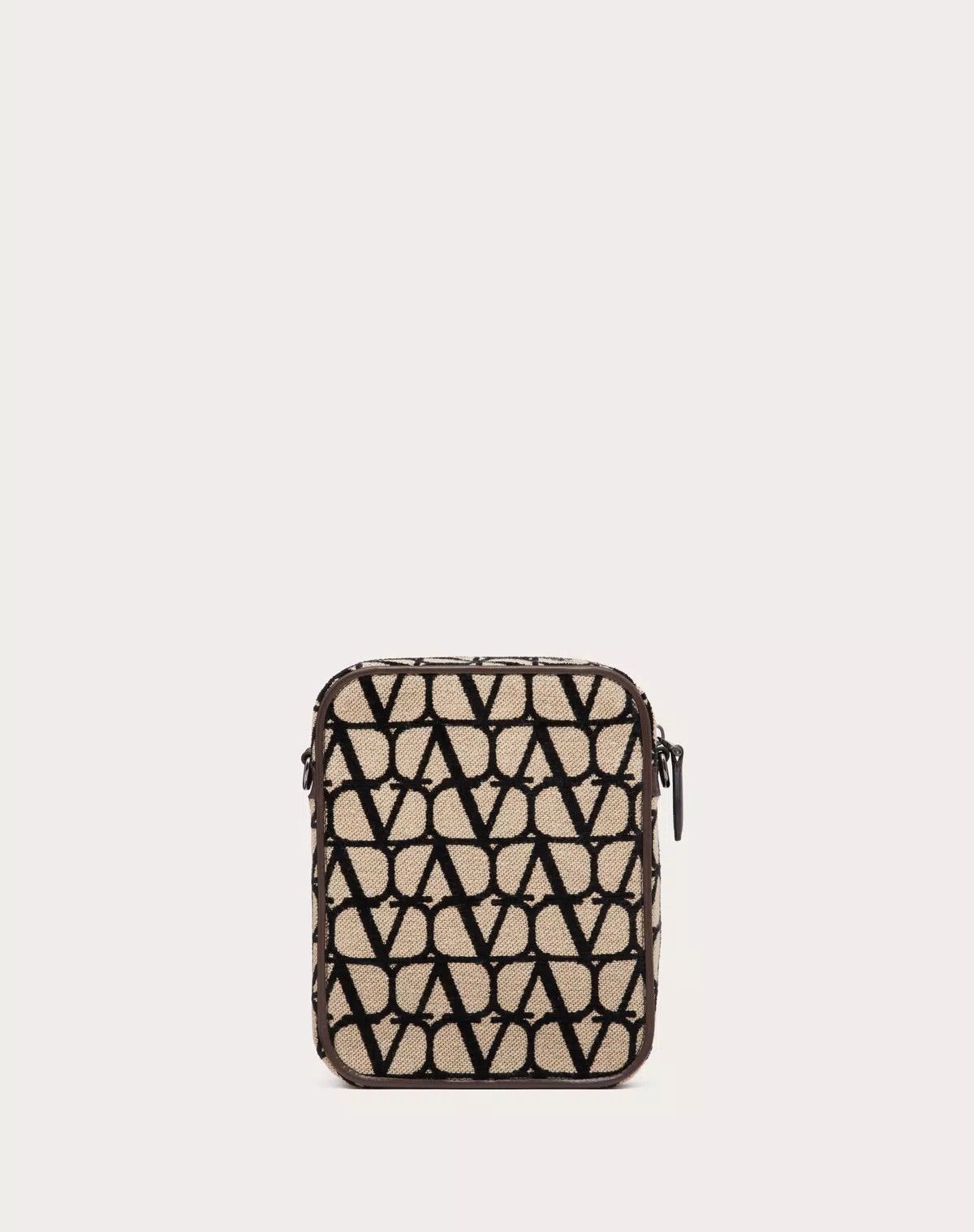 Valentino oc11z0725 Size: OS/ Toile Iconographe Bag in Melange/Black Size ONE SIZE - 3 Thumbnail