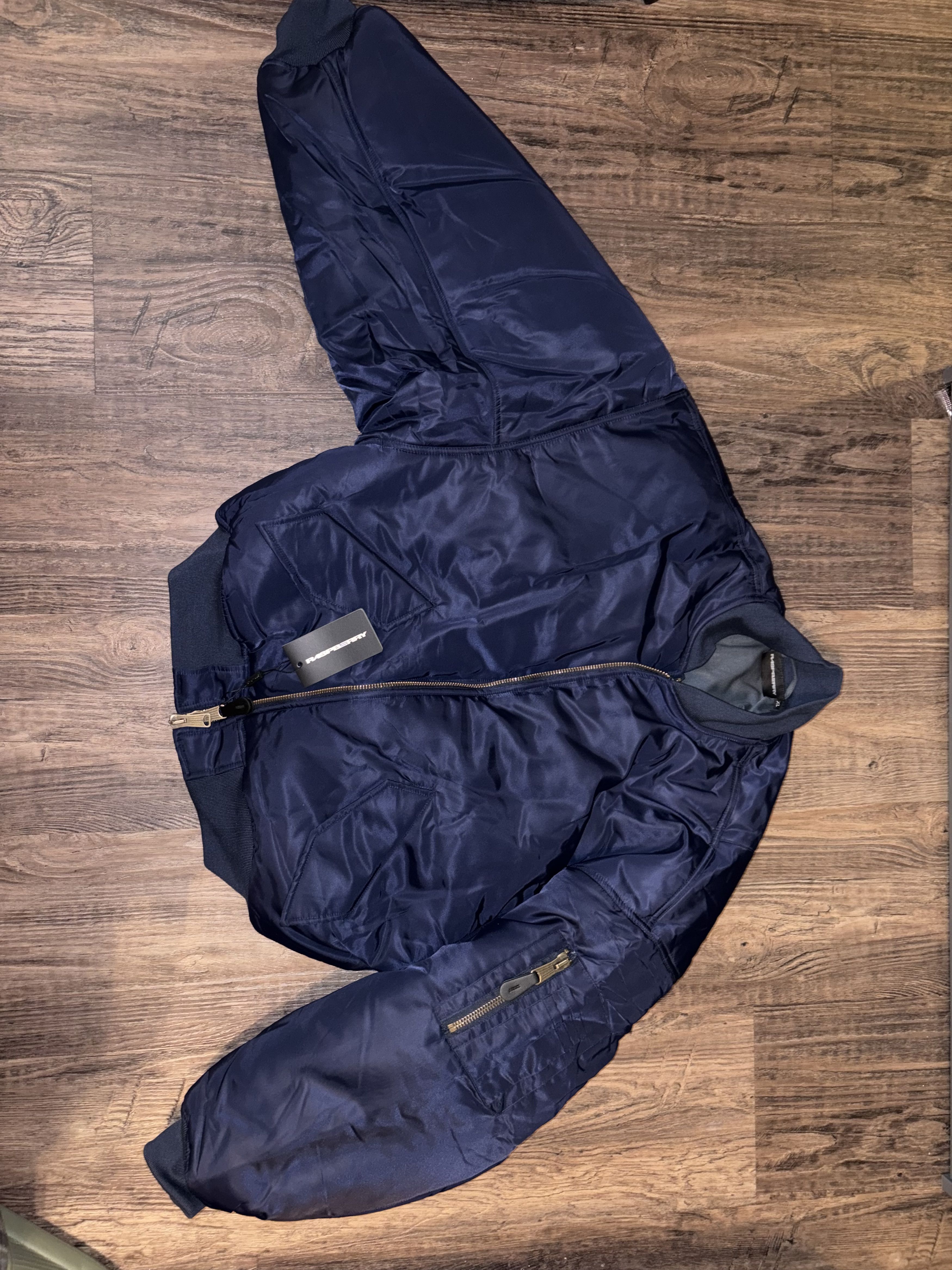 The GV Gallery Navy Bomber (Raspberry Hills) Size US XL / EU 56 / 4 - 1 Thumbnail