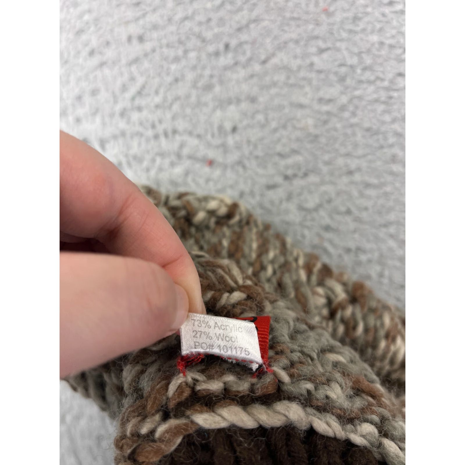 Vintage San Diego Hat Co Beanie Hat Womens One Size Brown Ear Flaps Wool Acrylic Blend Size ONE SIZE - 7 Thumbnail