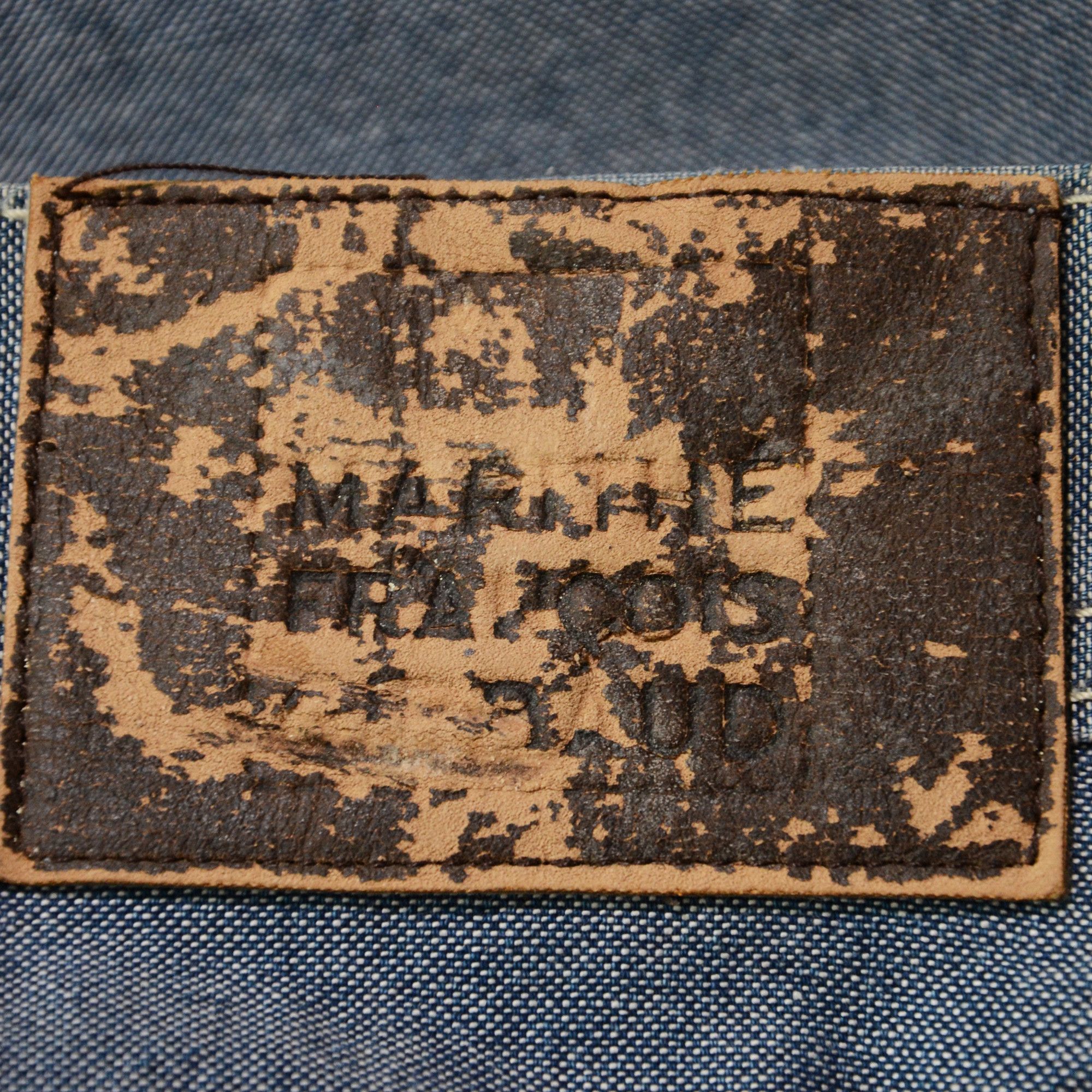 Marithe + Francois Girbaud M+FG Jorts W34 Raw Denim Special Rare Design 2006 Carft Size US 34 / EU 50 - 12 Thumbnail