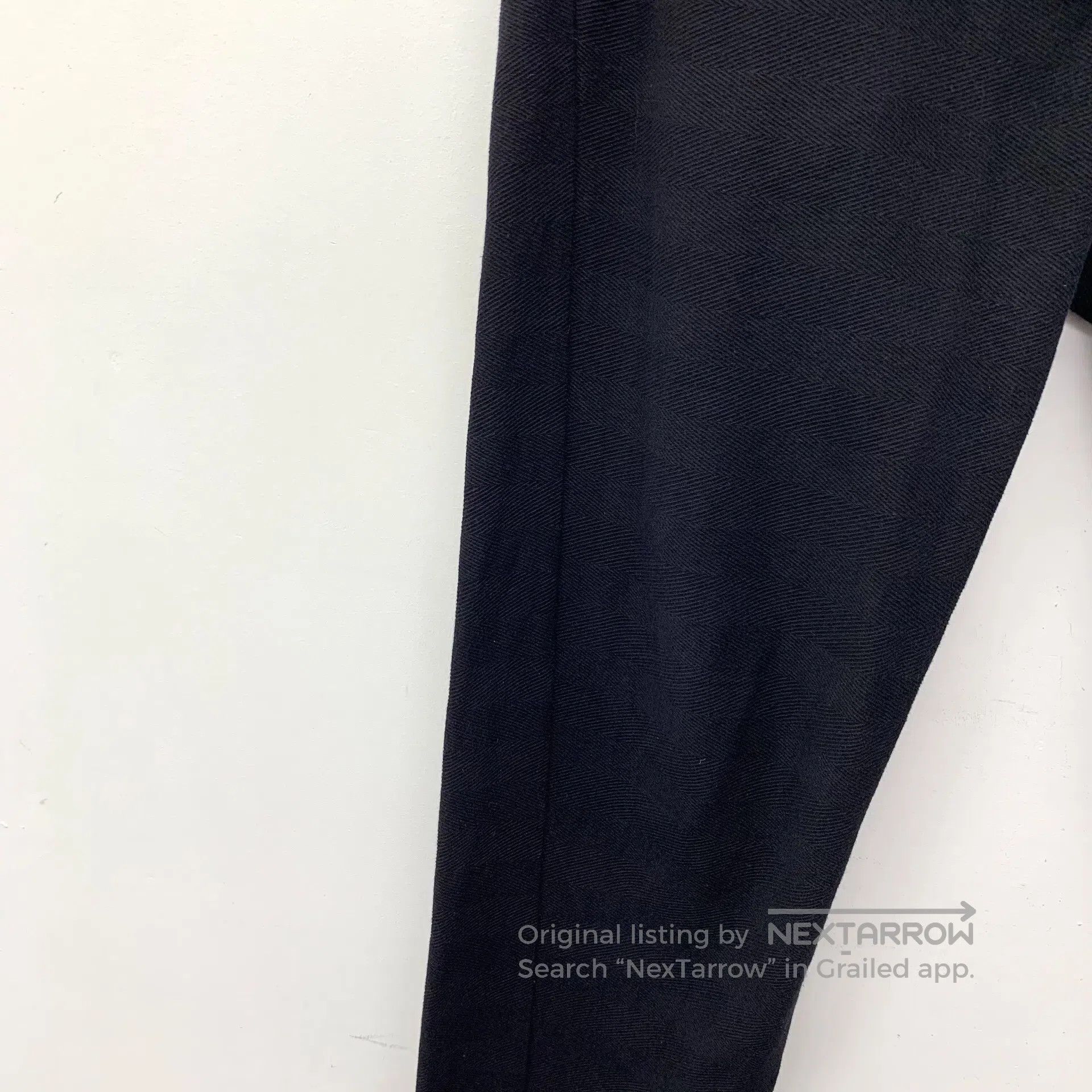 Burberry Burberry Black Cotton Drawstring Casual Trousers| Size US 27 - 4 Thumbnail