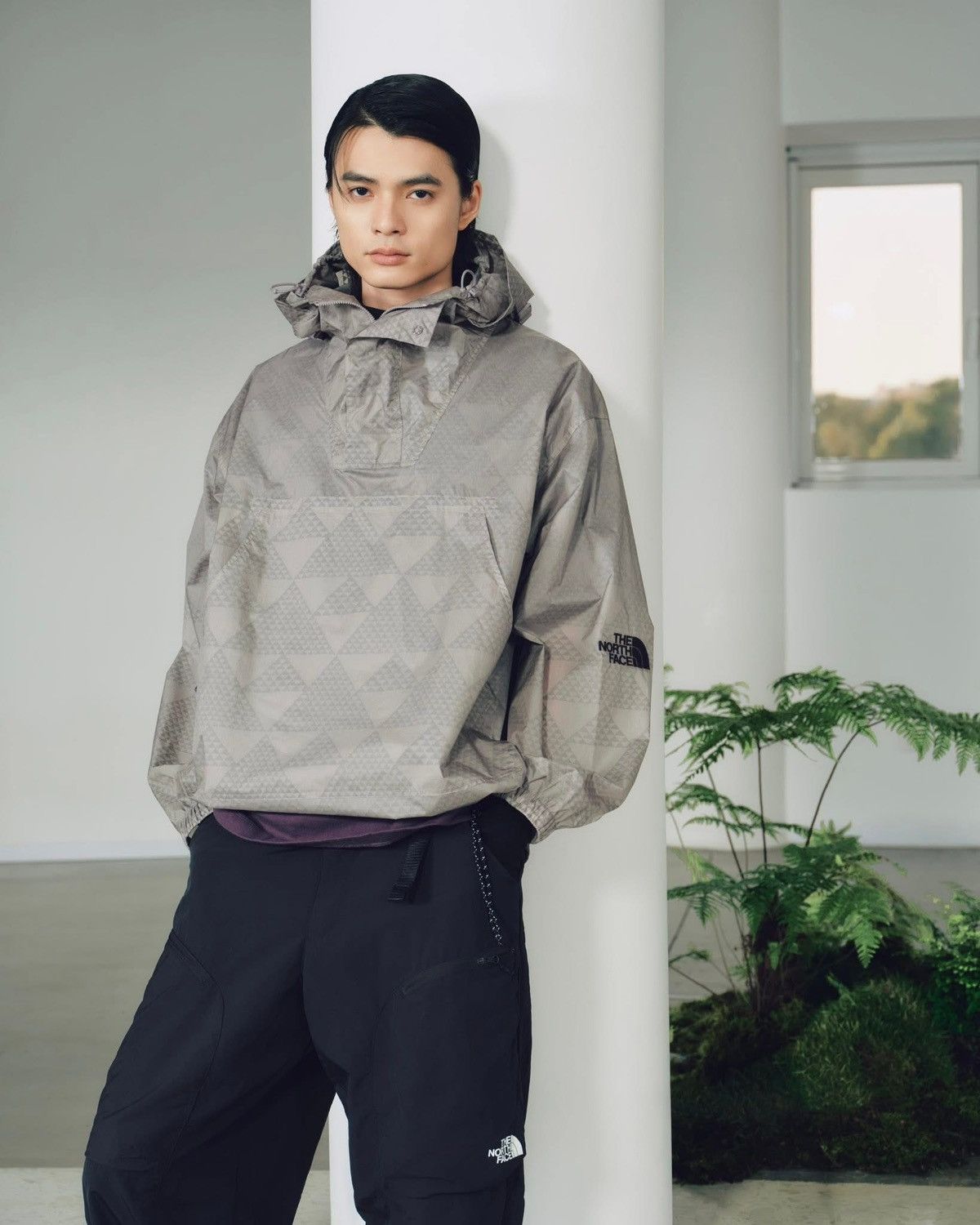 The North Face Urban Exploration PRINTED RAIN ANORAK JACKET Size US M / EU 48-50 / 2 - 15 Thumbnail