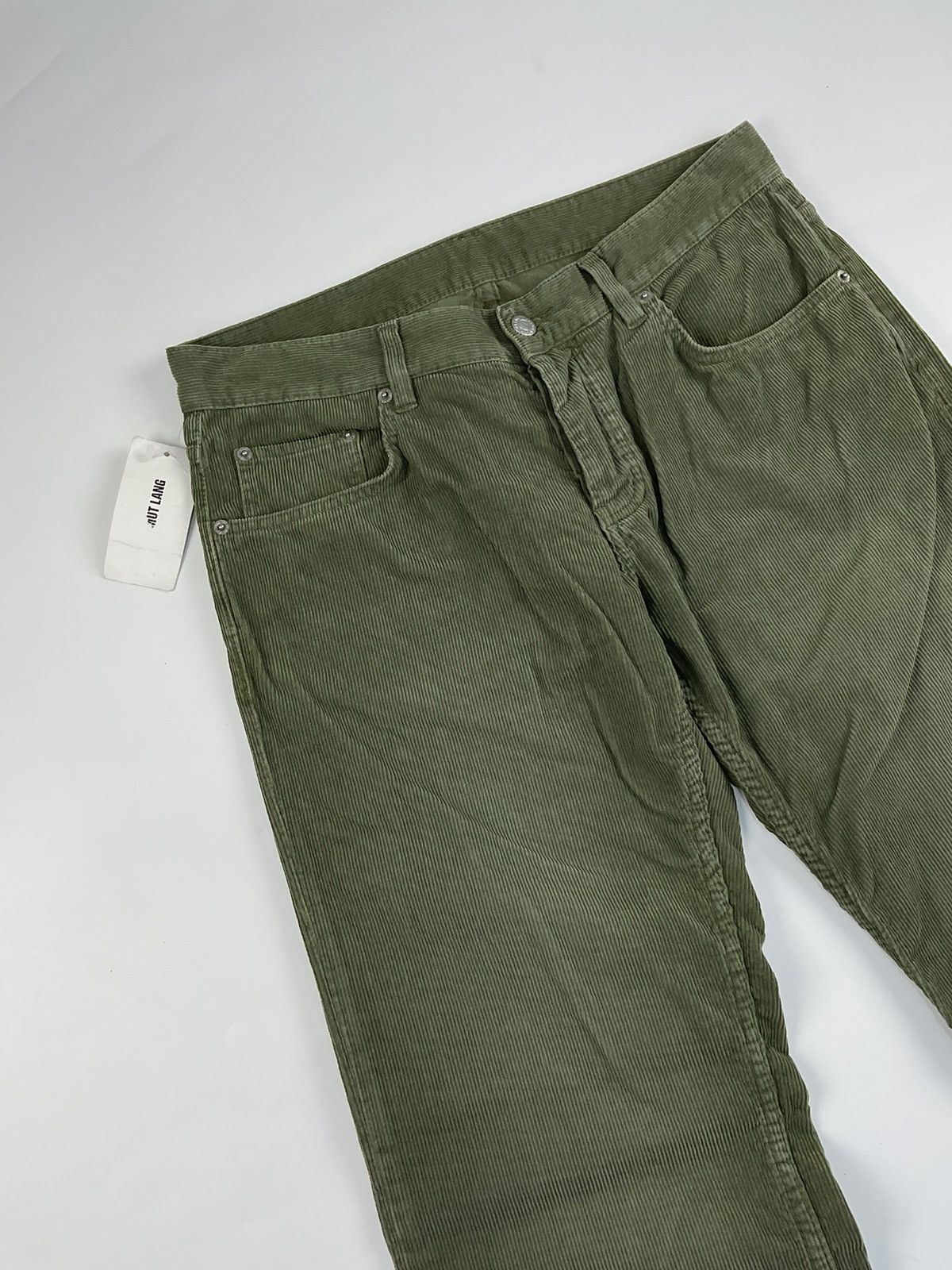 Helmut Lang Helmut Lang Corduroy Flared Pants Size US 33 - 3 Thumbnail