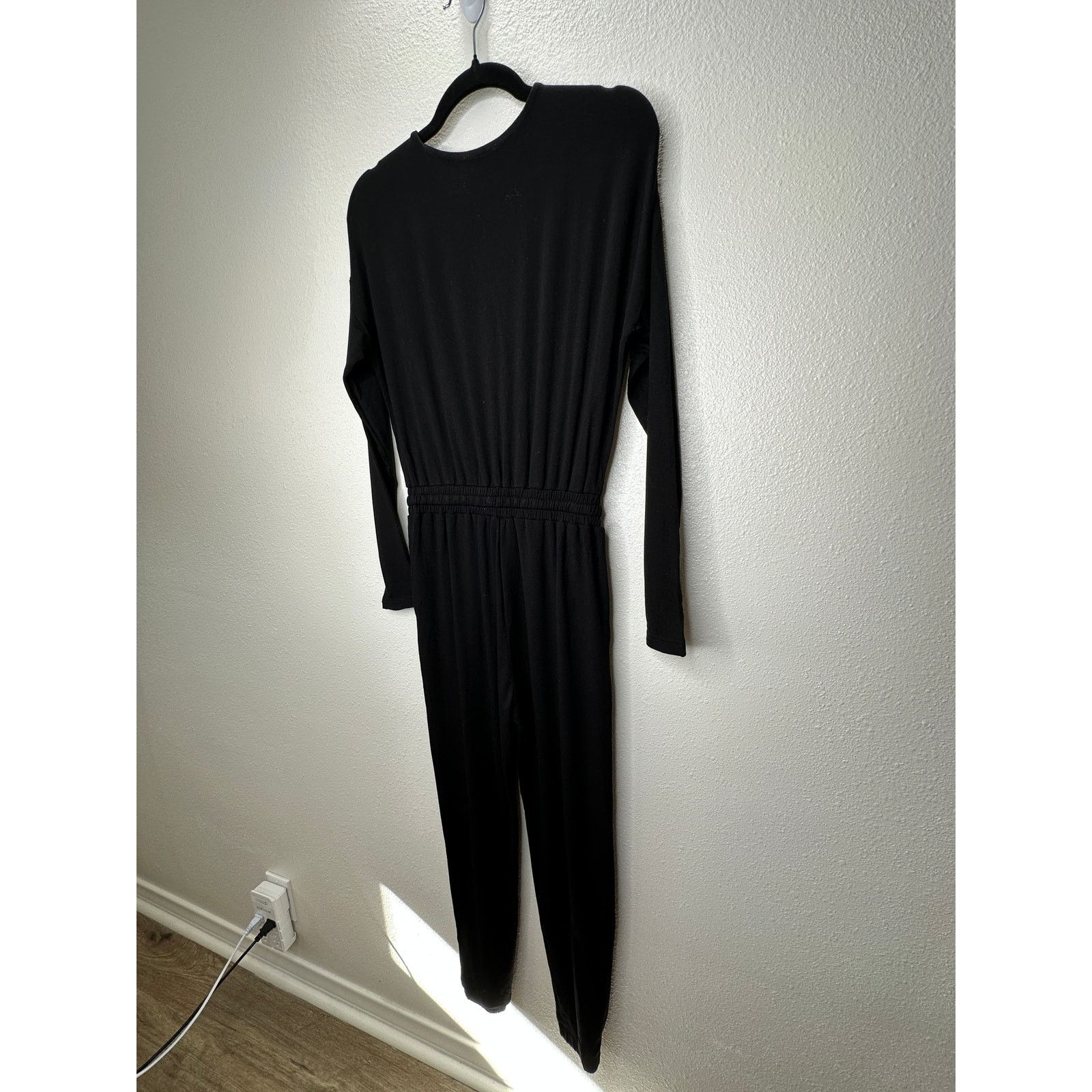 Other VICI Black Colette Deep-V Pocketed Drawstring Jumpsuit XS Size 26" / US 2 / IT 38 - 10 Thumbnail