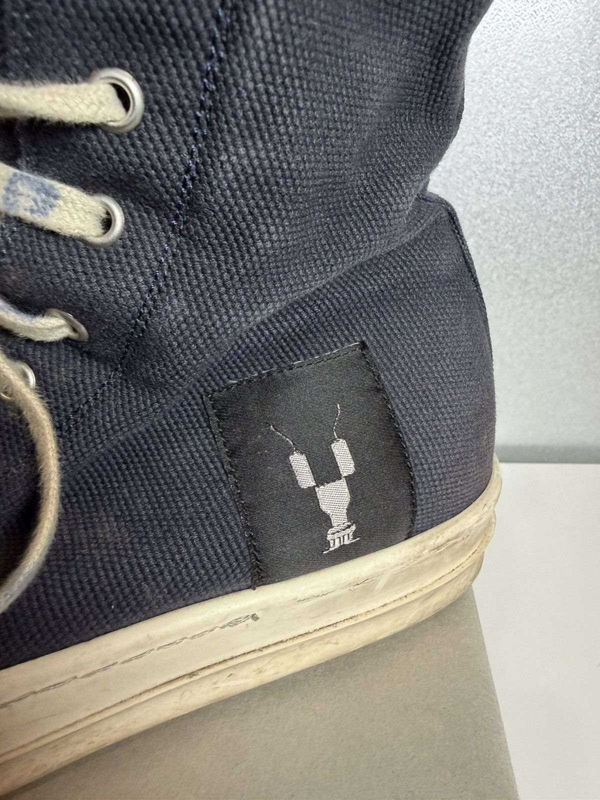 Rick Owens Rick Owens DRKSHDW Ramones Navy Size US 9 / EU 42 - 12 Thumbnail