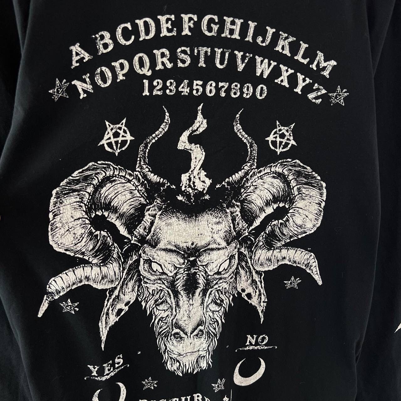 Disturbia Vintage Disrurbia Gothic Pentagram Over Print 90s Size US L / EU 52-54 / 3 - 4 Thumbnail