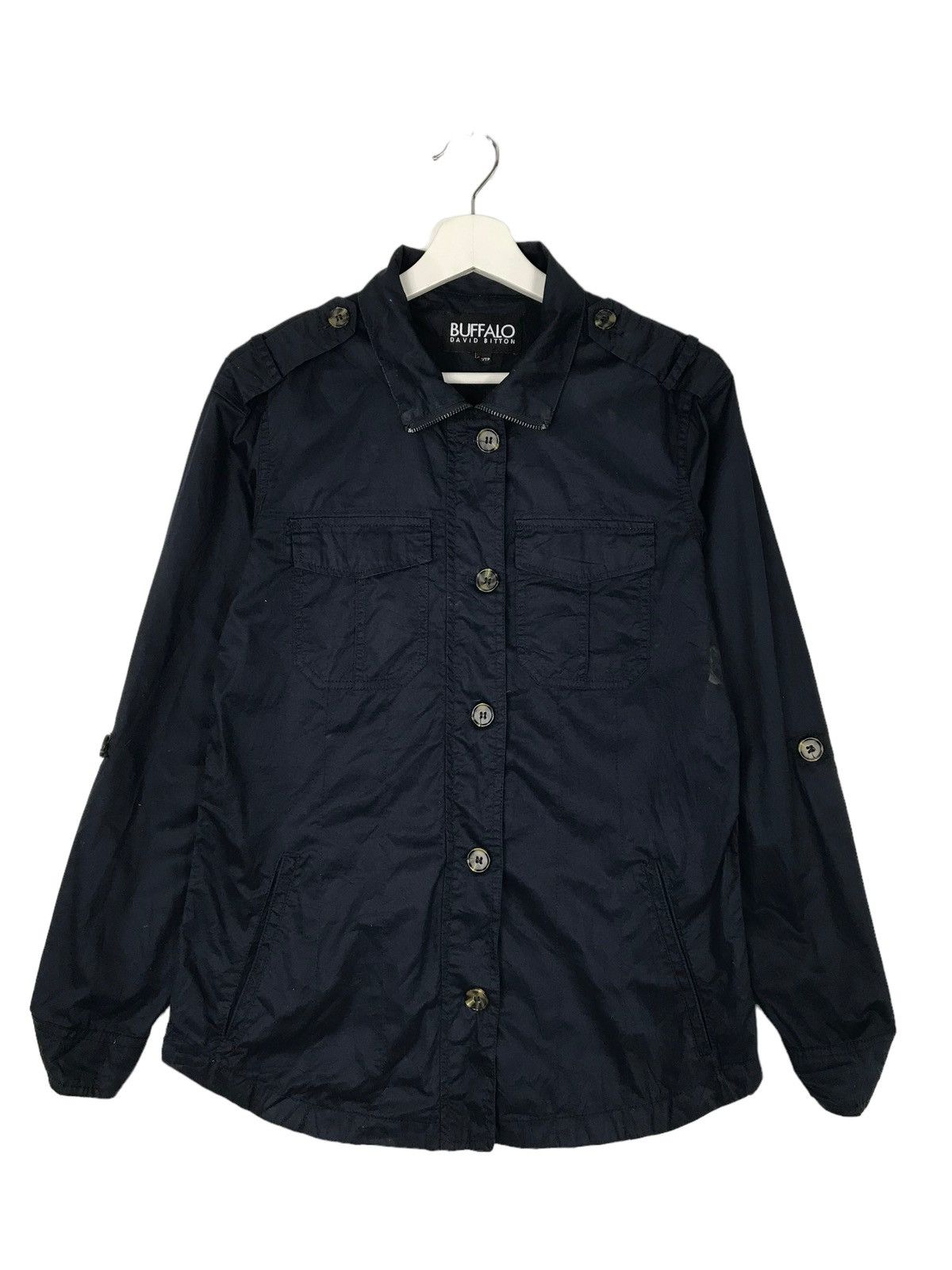 Buffalo David Bitton 💥 BUFFALO DAVID BITTON SHIRT ZIPPER JACKET Size US XS / EU 42 / 0 - 5 Thumbnail