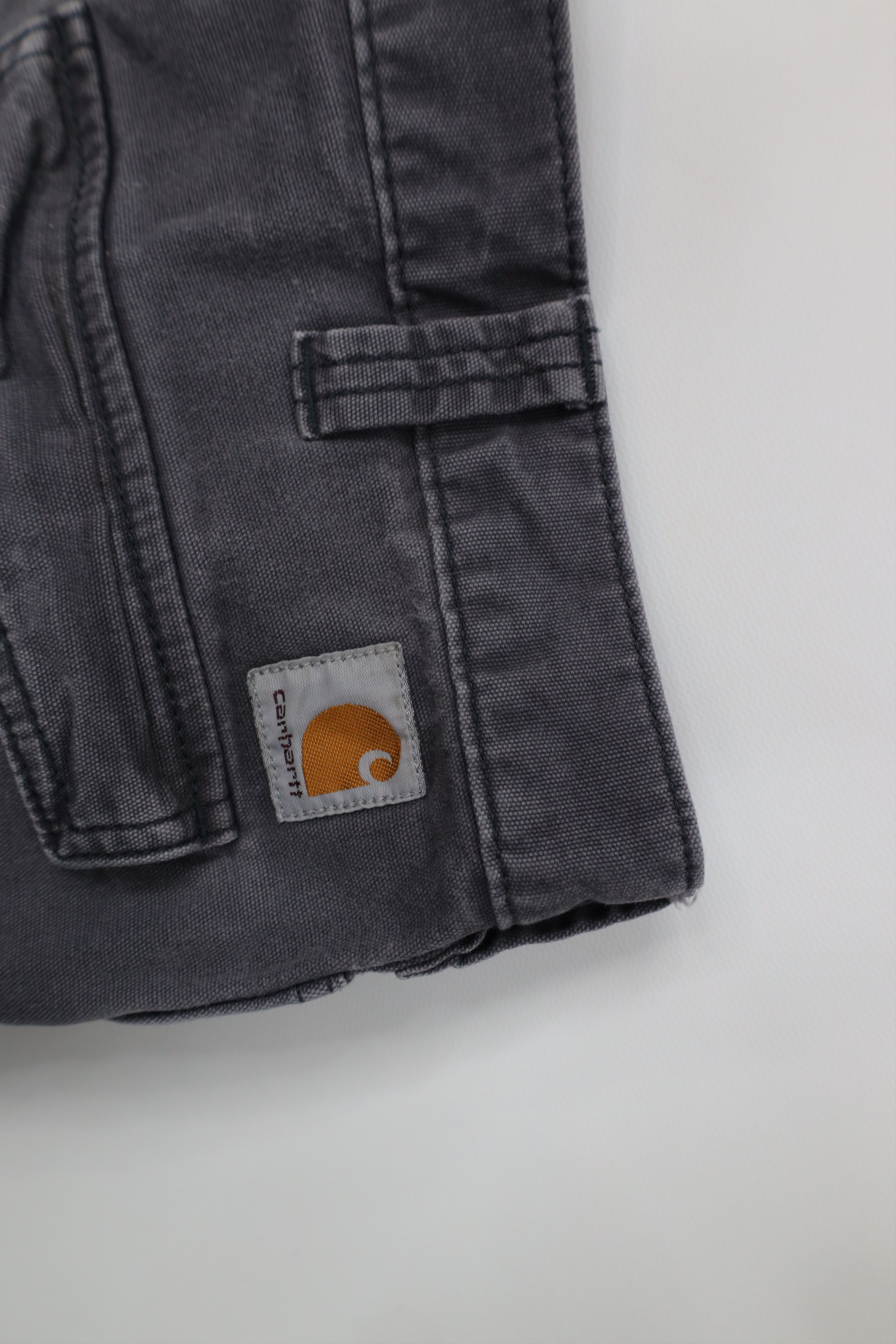 Carhartt Vintage Y2K Carhartt Relaxed Fit Canvas Cargo Pants Gray Size US 36 / EU 52 - 13 Thumbnail