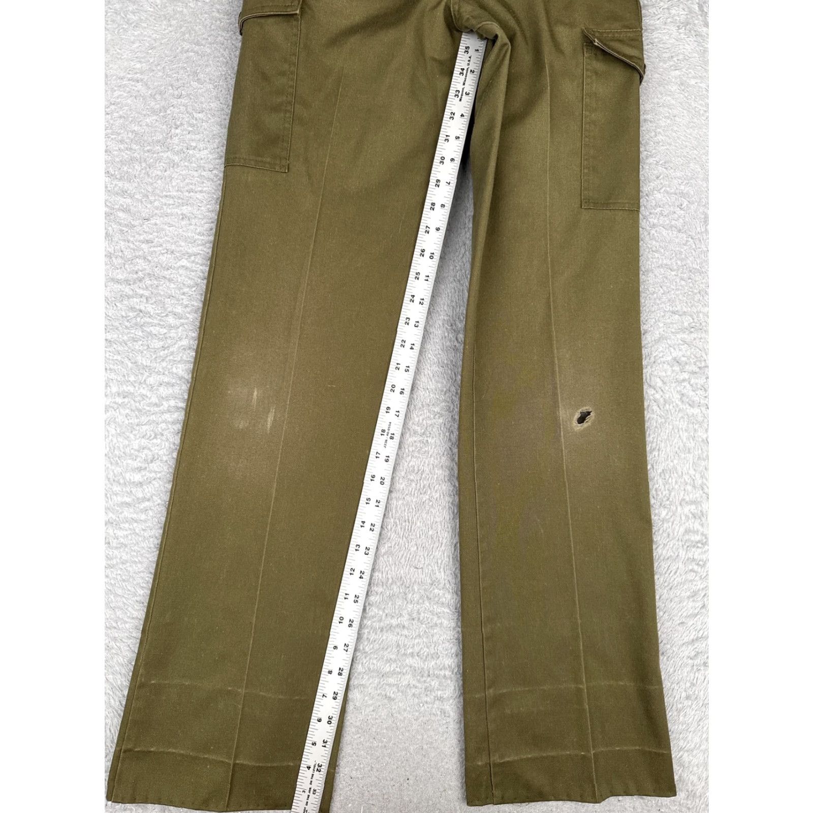 Vintage VINTAGE Boy Scouts of America Pants Mens 28x34 Green Twill Uniform Size US 28 / EU 44 - 7 Thumbnail