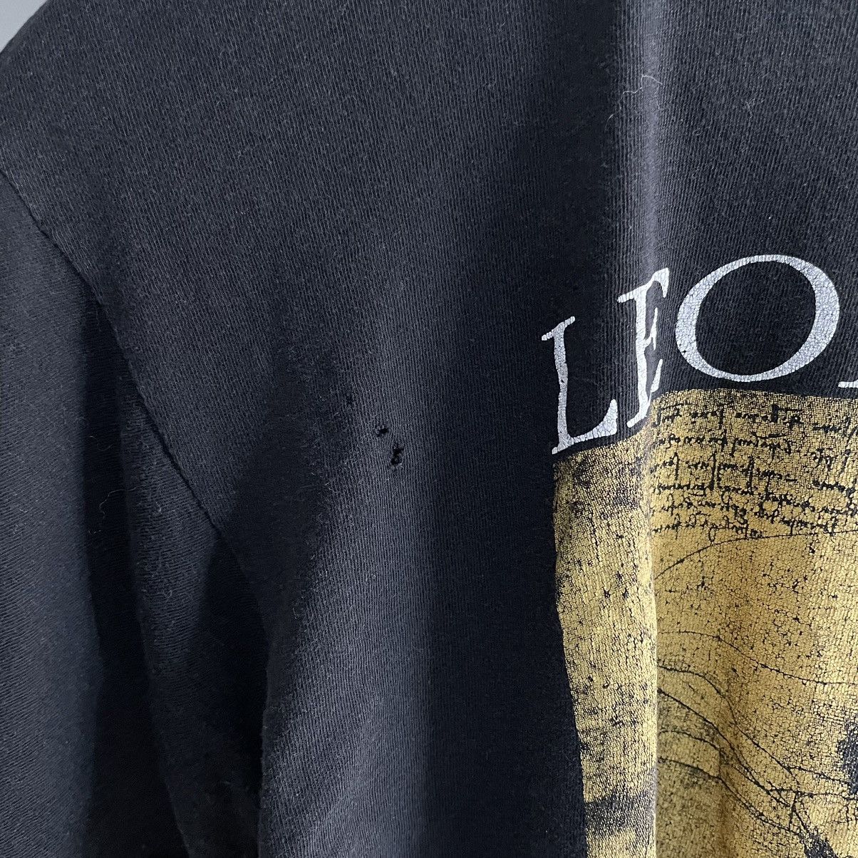 Vintage Vintage 90s Leonardo Da Vinci Vitruvian Man Roma Tourist Tee Size US XS / EU 42 / 0 - 5 Thumbnail