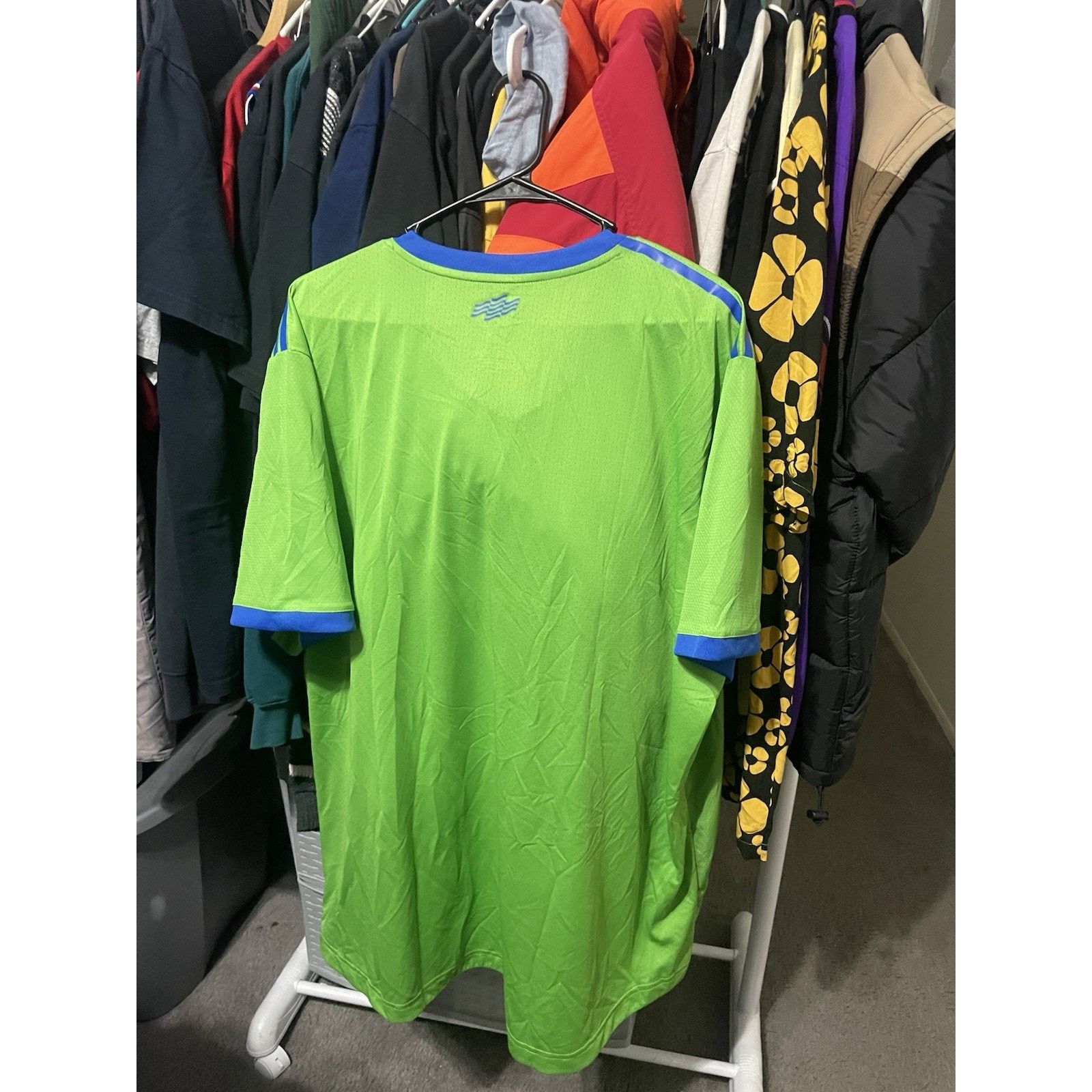 Adidas Size 3XL-Adidas MLS 2022/2023 Seattle Sounders Soccer Jersey Size US XXL / EU 58 / 5 - 2 Thumbnail