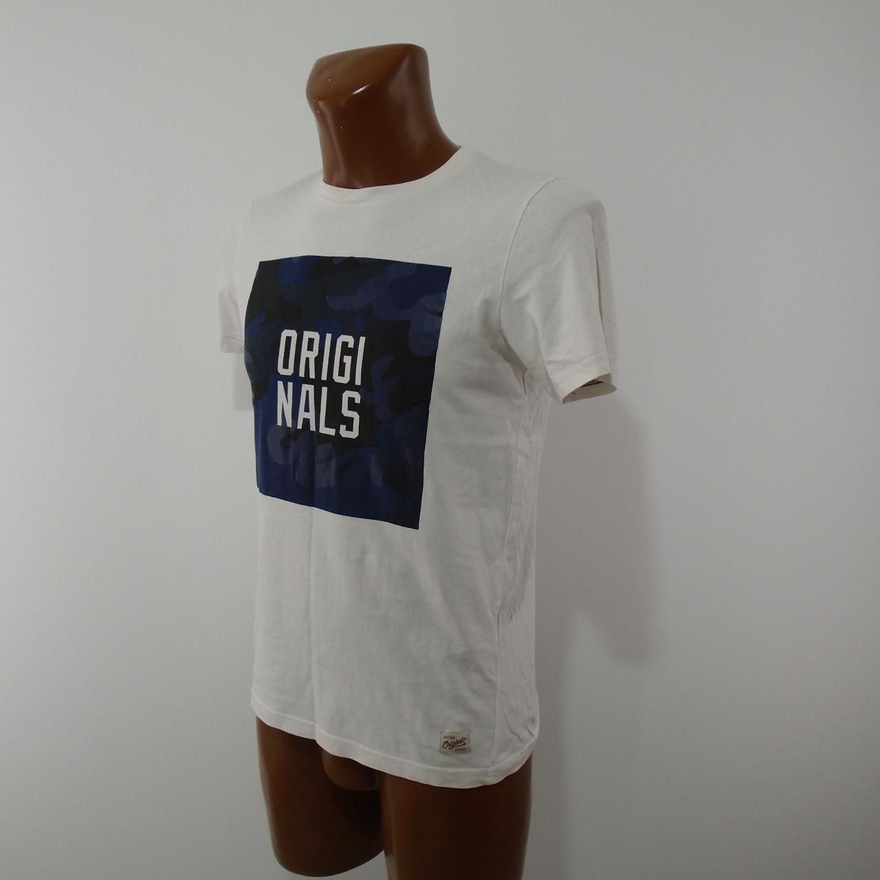 Jack & Jones Men's T-Shirt Jack & Jones. White. S. Used. Good Size US S / EU 44-46 / 1 - 5 Thumbnail