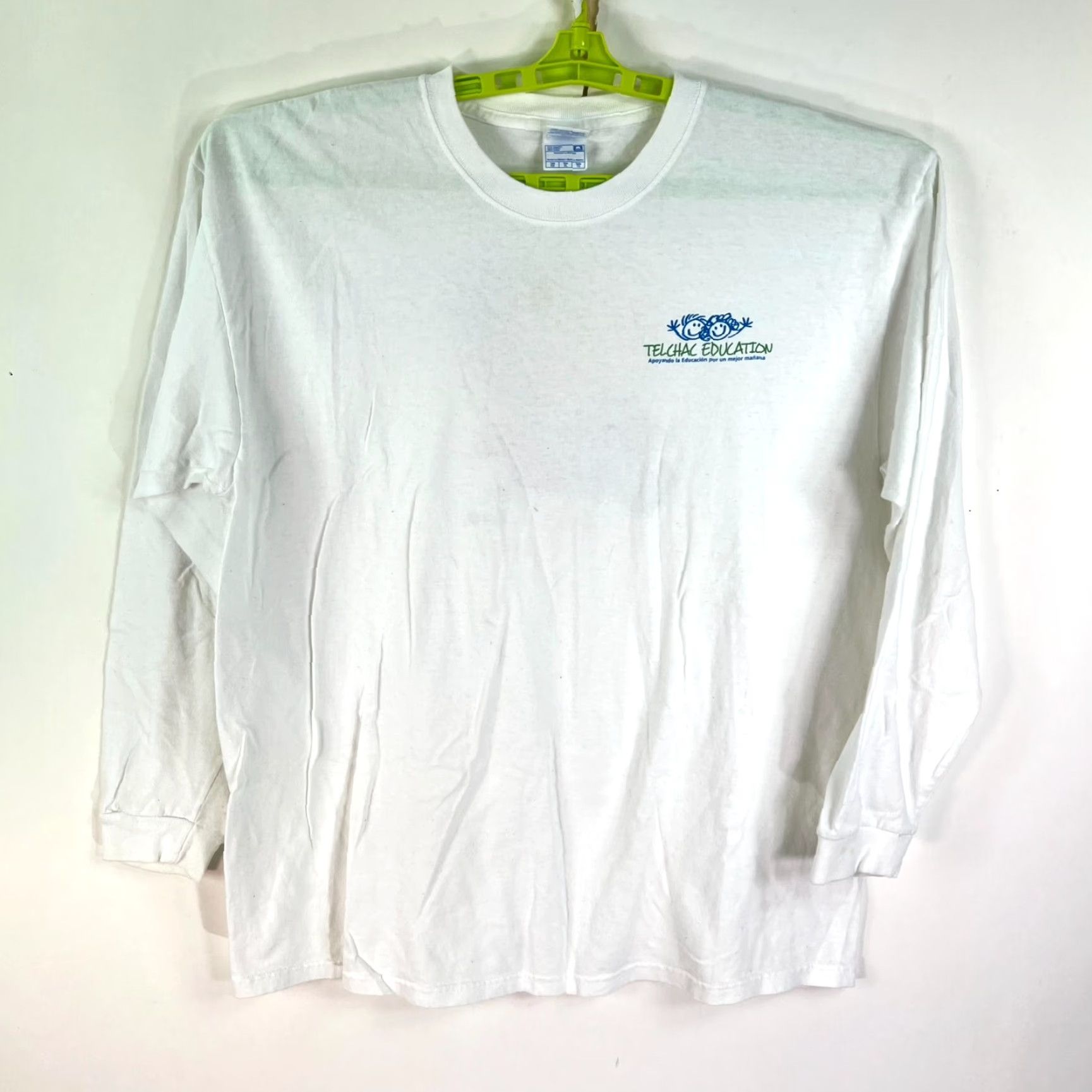 Vintage Full Moon Jazz TELCHAC Concert Shirt Womens Size XL White Long Sleeve Size XL / US 12-14 / IT 48-50 - 2 Thumbnail