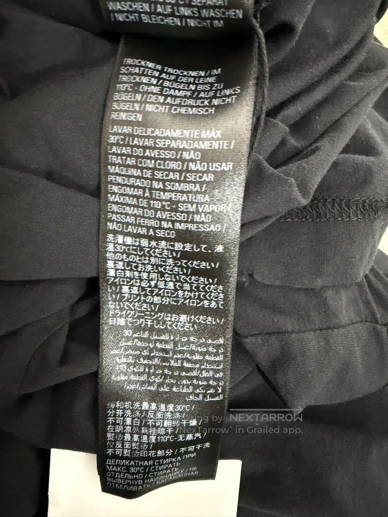 Balenciaga Balenciaga Black Long Sleeve T-Shirt Size US S / EU 44-46 / 1 - 8 Thumbnail