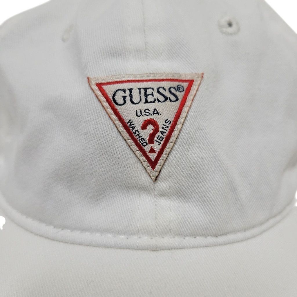 Guess GUESS Women's Basketball Hat White 100% Cotton Size ONE SIZE - 7 Thumbnail