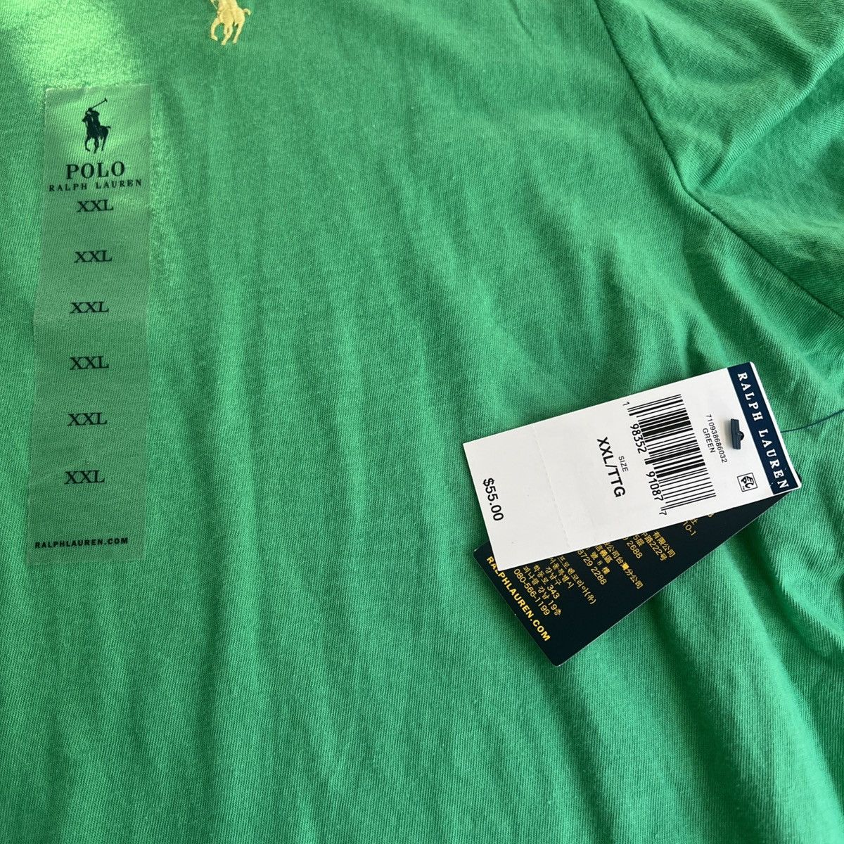 Polo Ralph Lauren NWT Polo Ralph Lauren Classic Fit Short Sleeve T-Shirt Size US XXL / EU 58 / 5 - 5 Thumbnail