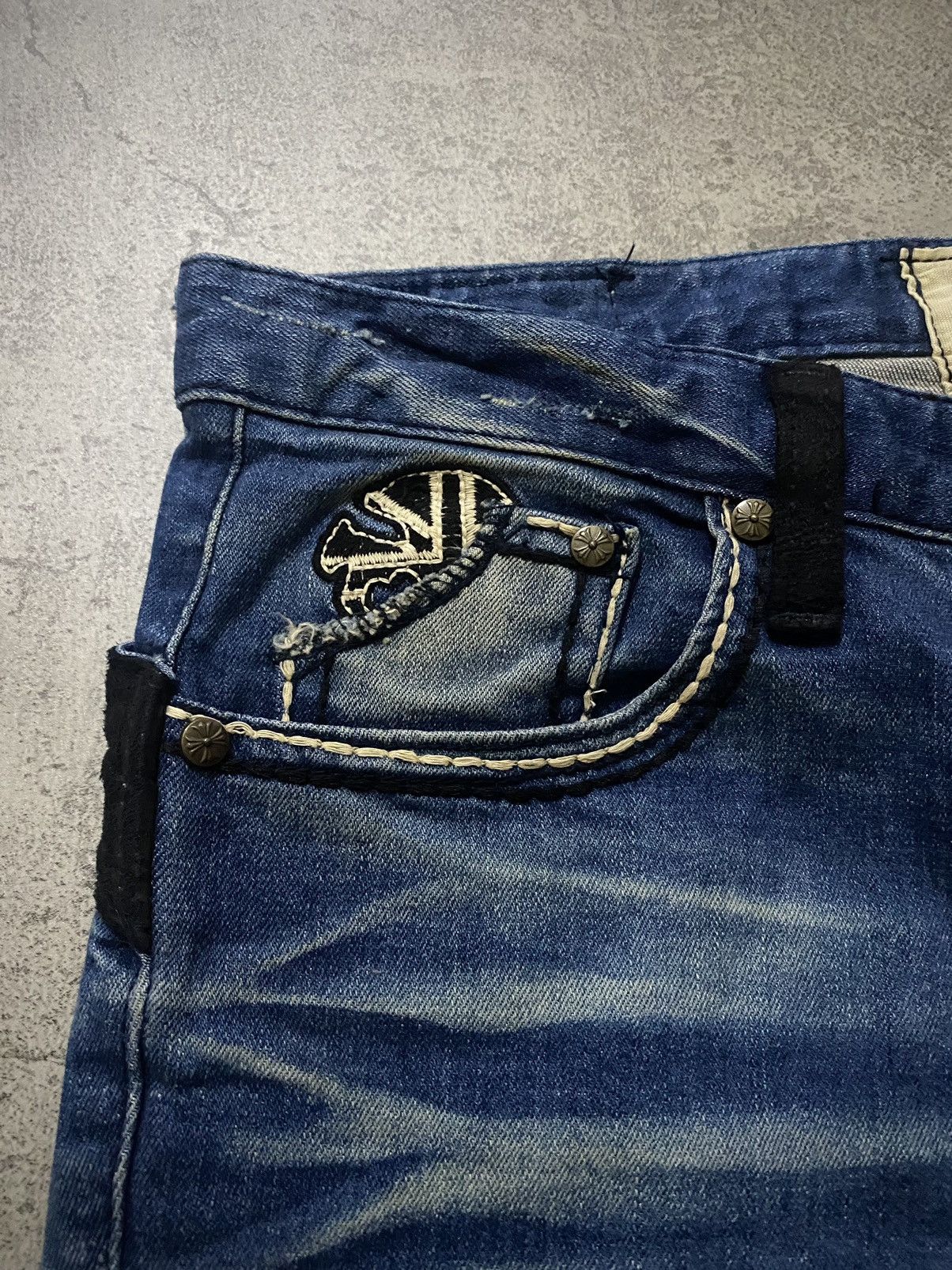 Hysteric Glamour Y2k Lolita skull grunge ifsixwasnine skinny jeans Size US 28 / EU 44 - 7 Thumbnail