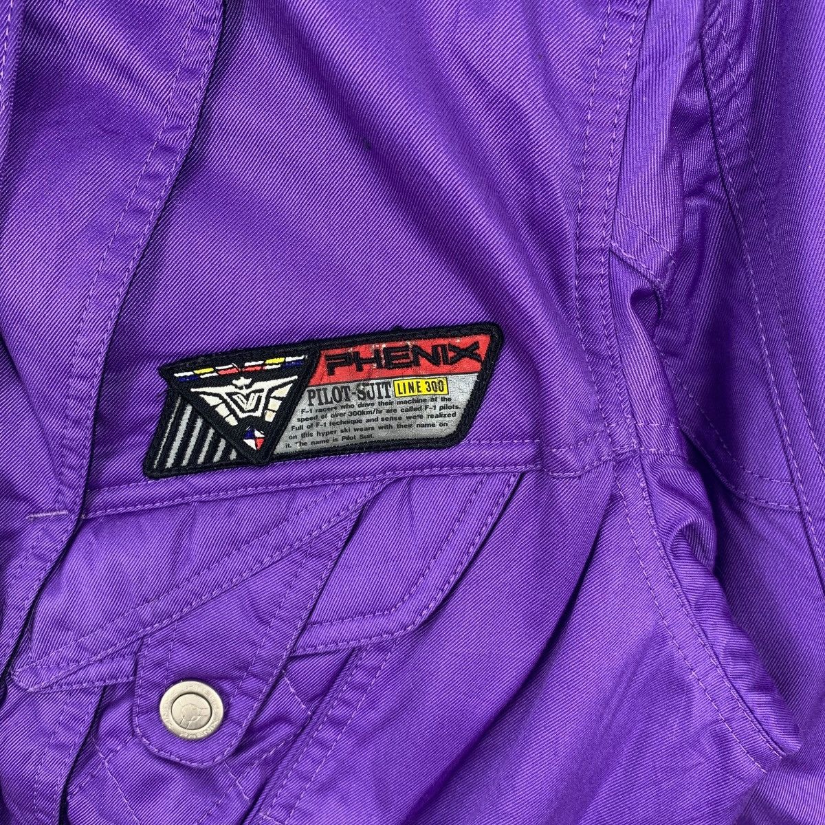 Phenix Vintage PHENIX JAPAN SKI Winter Hiking Outdoor Purple Jacket Size M / US 6-8 / IT 42-44 - 8 Thumbnail