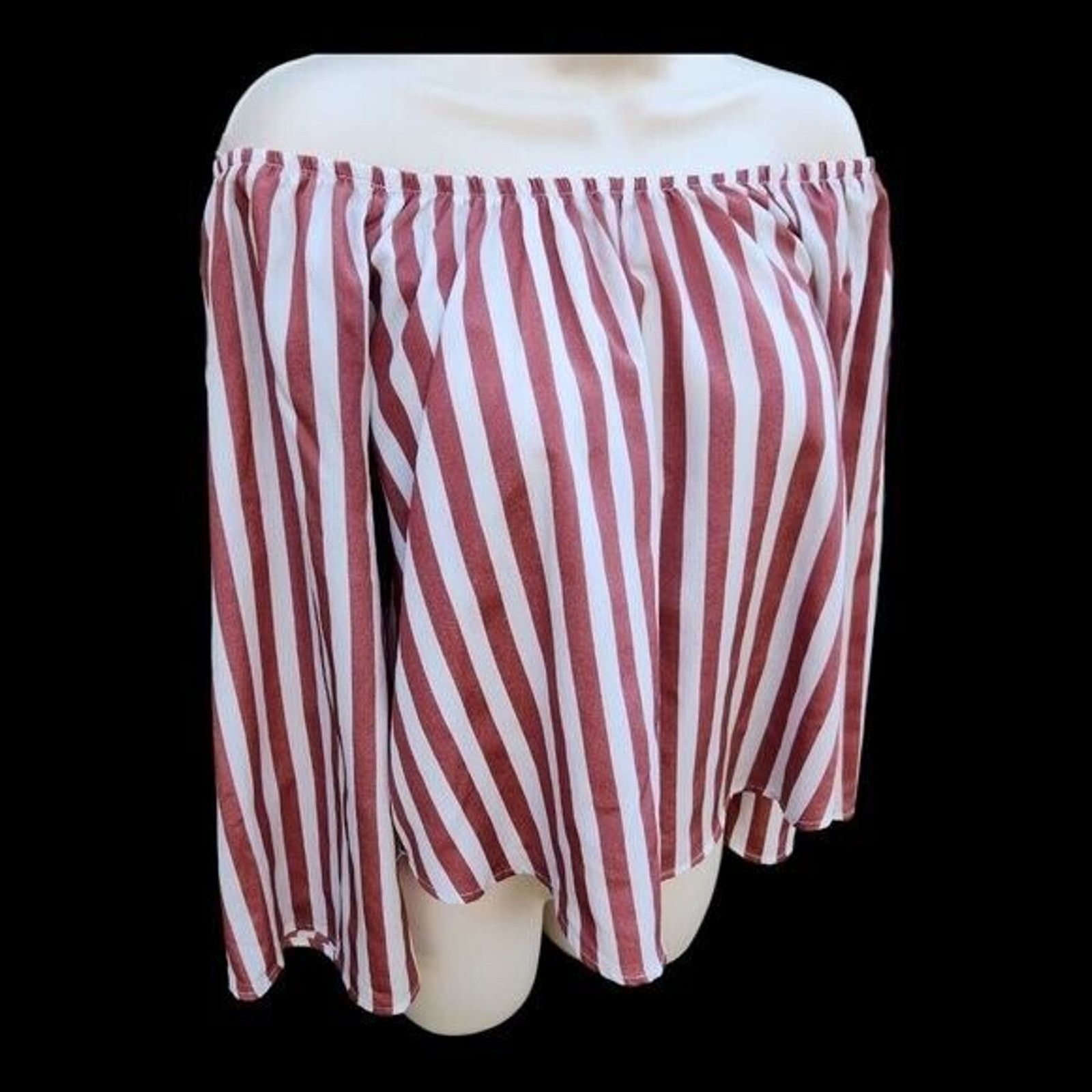 rue21 Rue 21 Striped Women's Blouse Size Small Size S / US 4 / IT 40 - 4 Thumbnail