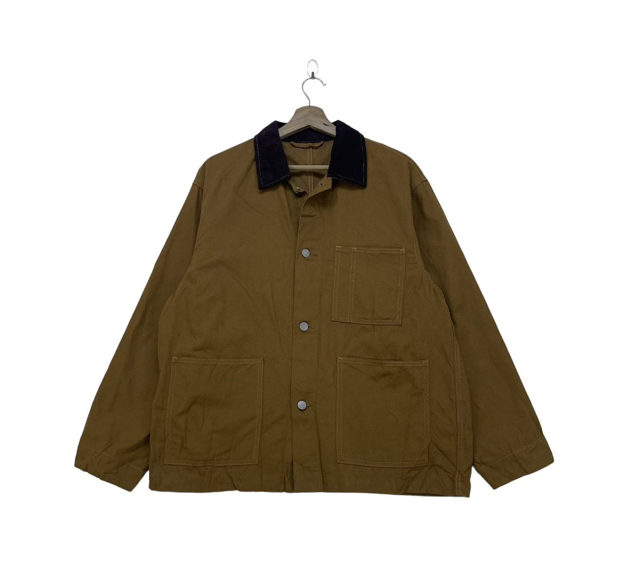 Carhartt Japanese Brand Workwear Chore Jacket Size US M / EU 48-50 / 2 - 1 Thumbnail